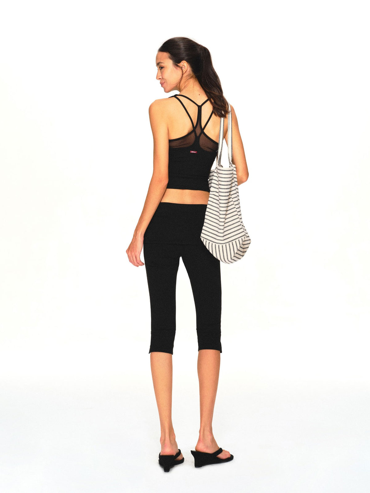 kvkv Breathable U Neck Mesh Layered Women&