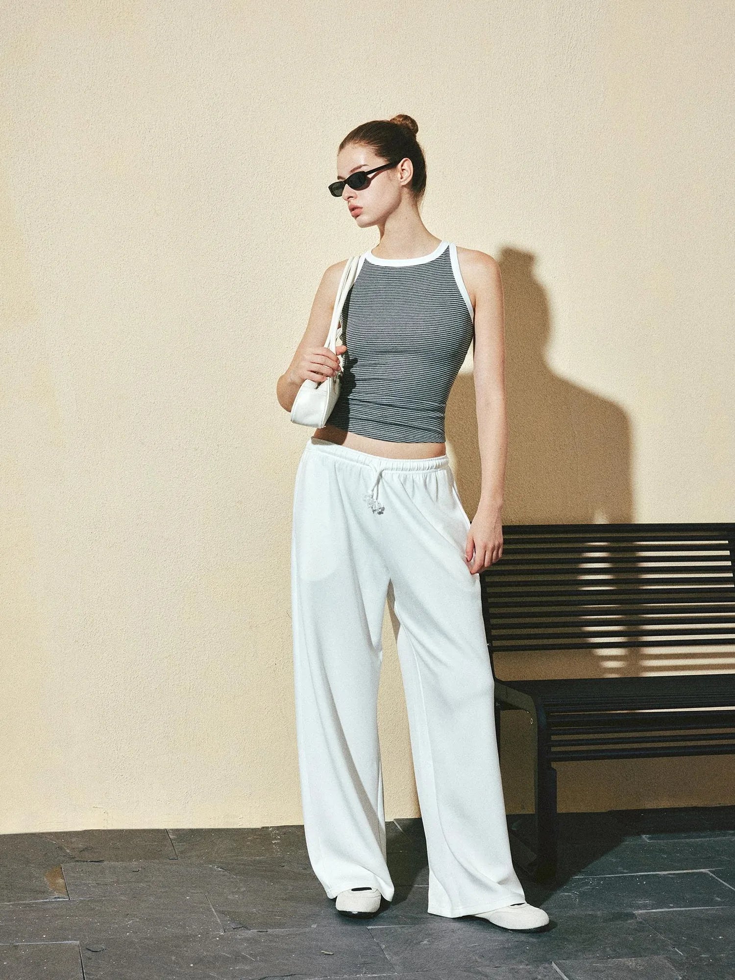 kvkv Color Block Sports Yoga Tank