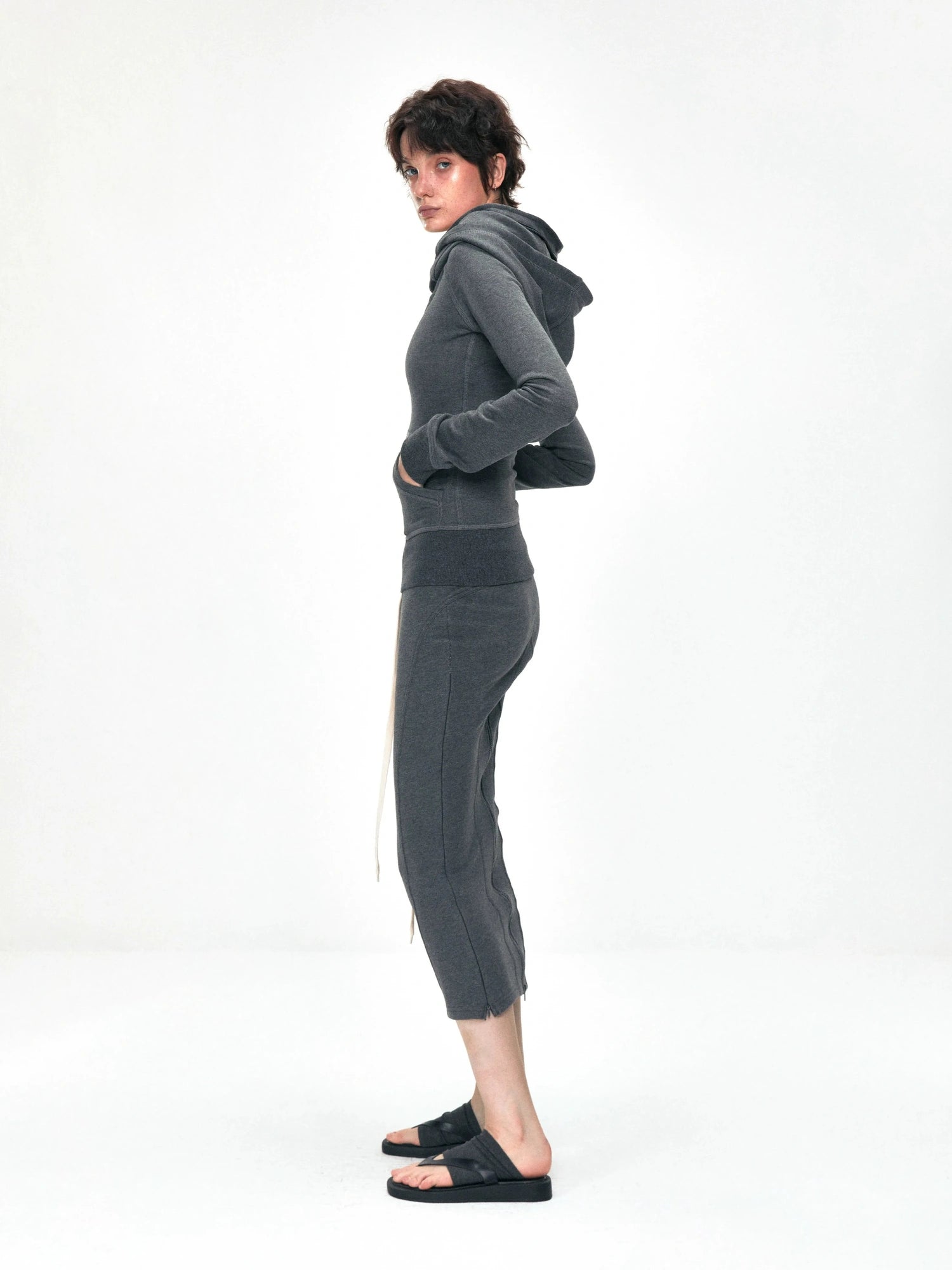 kvkv Convertible Fishtail Skirt With Drawstring And Adjustable Hem