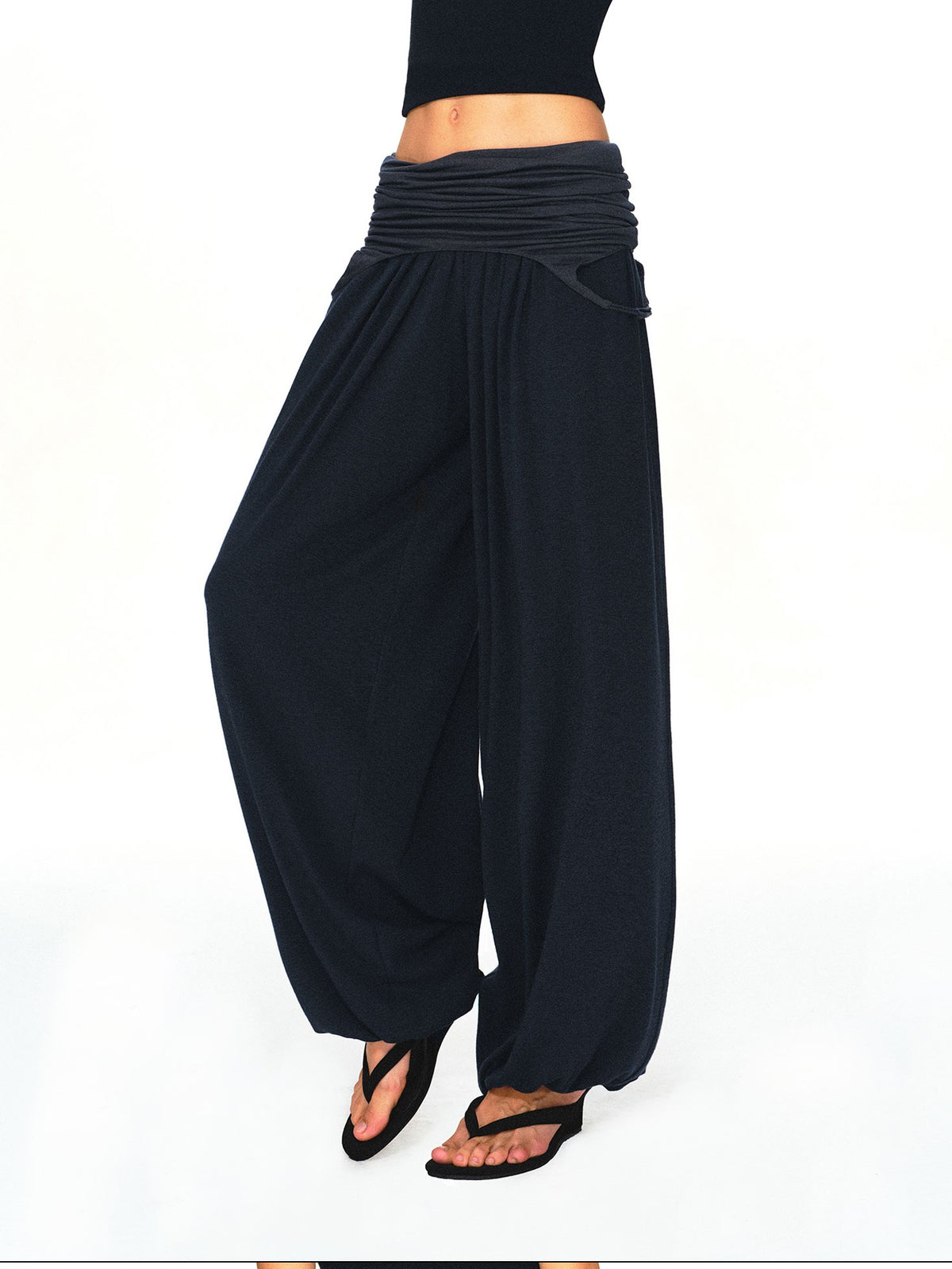 kvkv Convertible Stretch Flipped Waist Cotton Women&