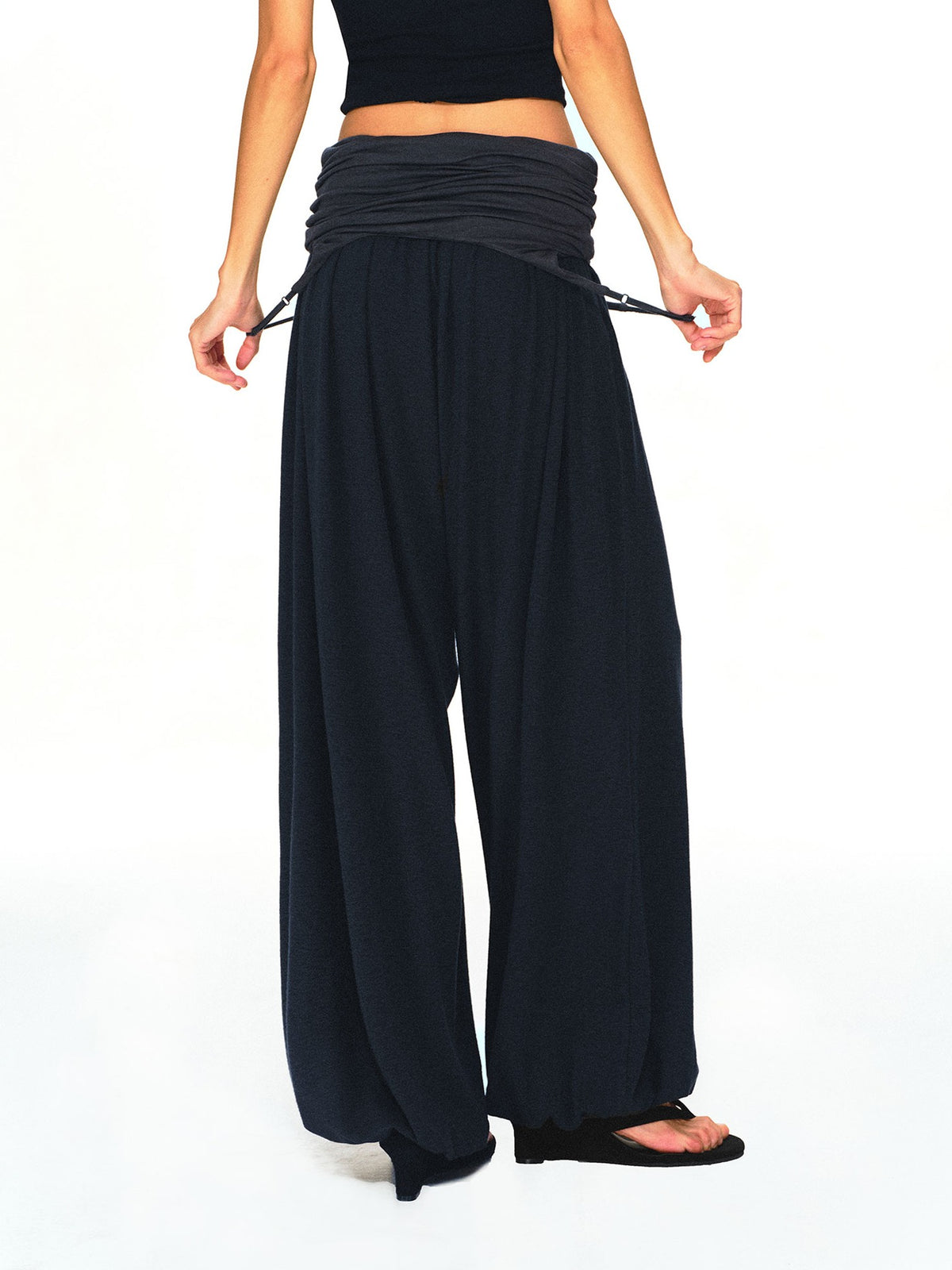 kvkv Convertible Stretch Flipped Waist Cotton Women&