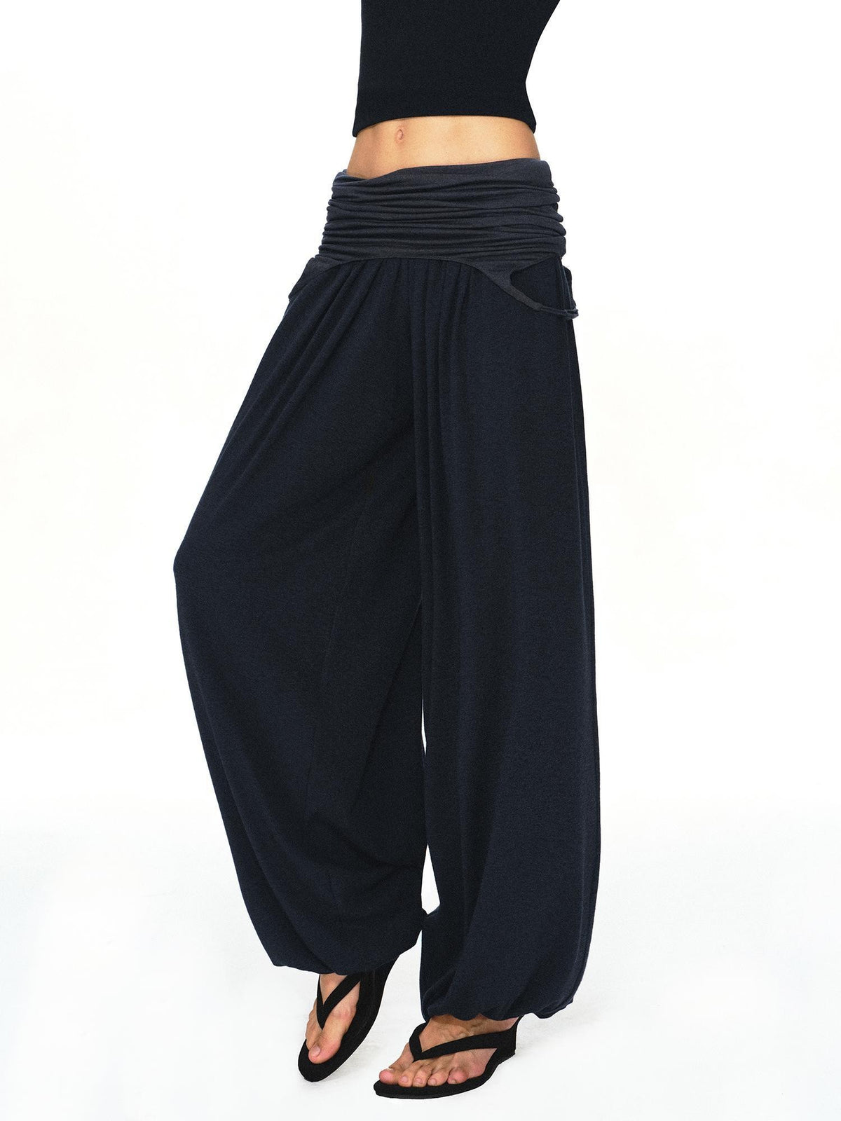 kvkv Convertible Stretch Flipped Waist Cotton Women&
