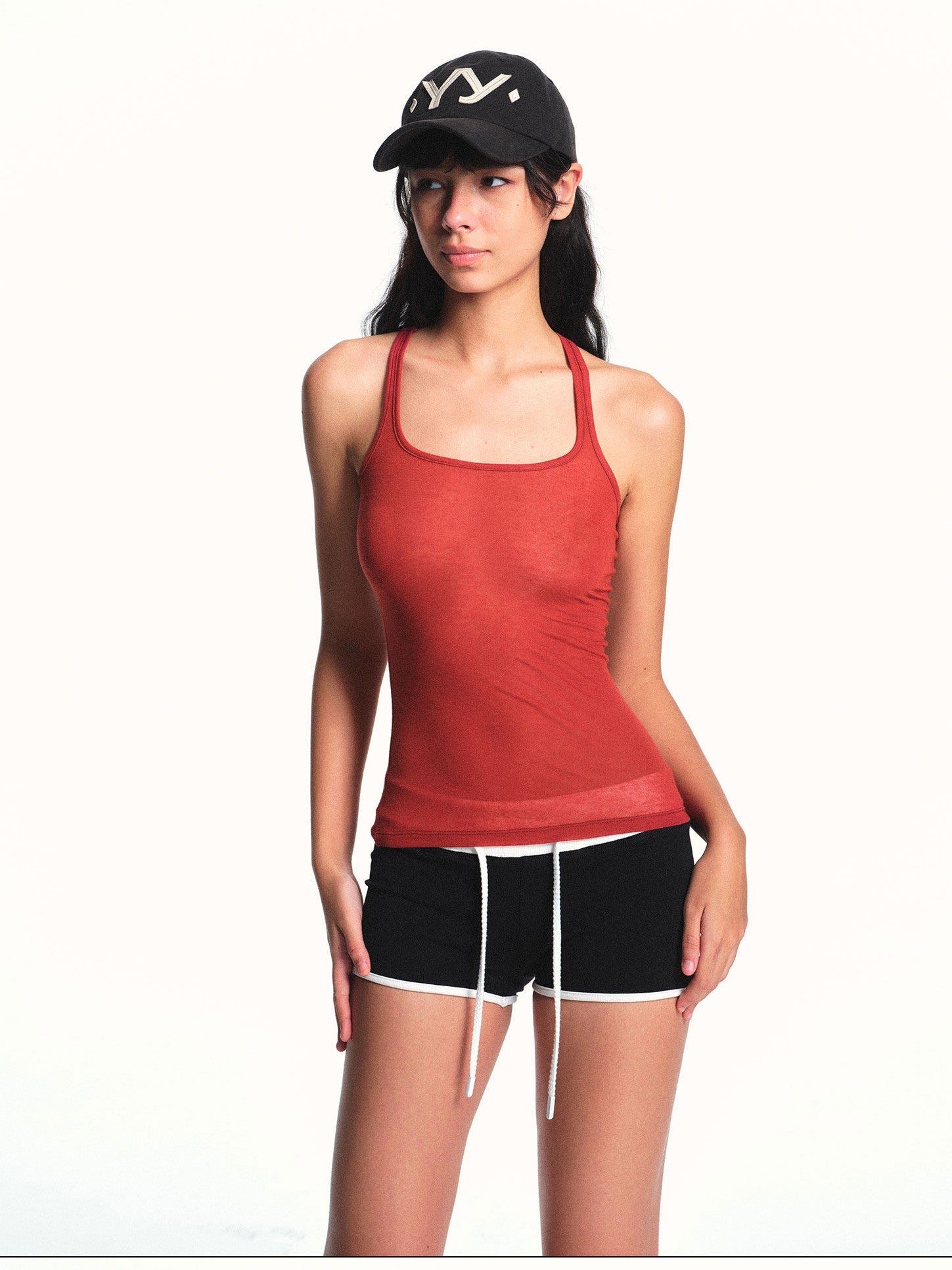kvkv Cropped Slim Racerback Layering Women&