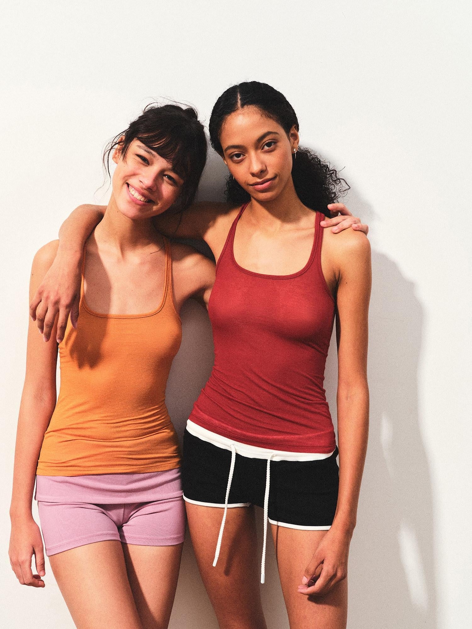kvkv Cropped Slim Racerback Layering Women&
