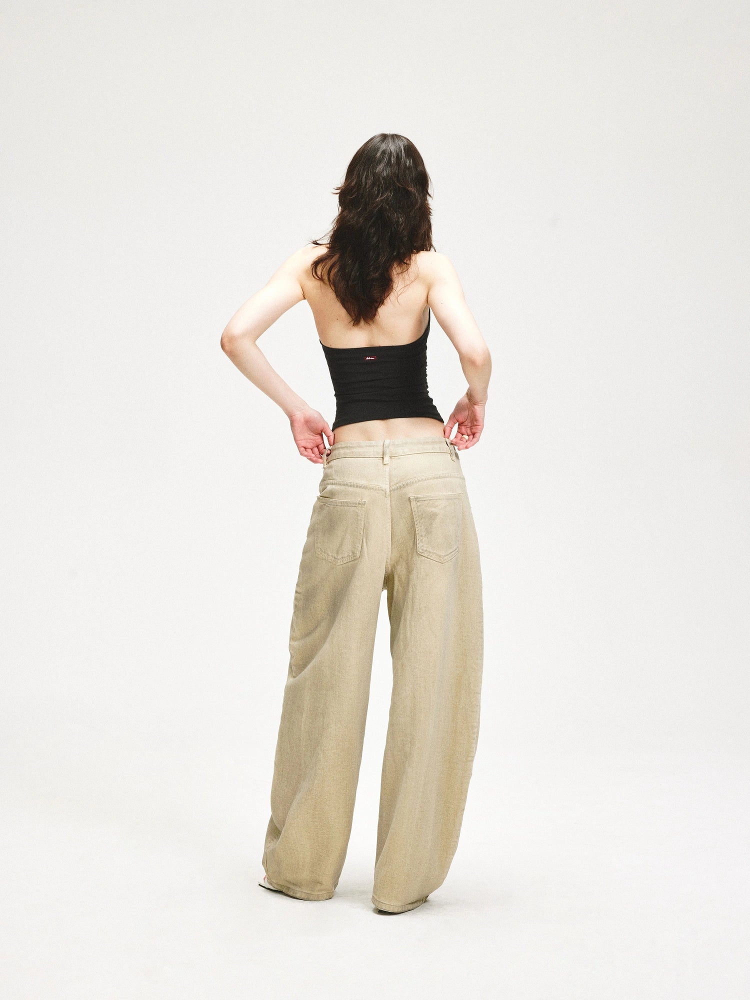 kvkv Cross Back Halter Crop Top