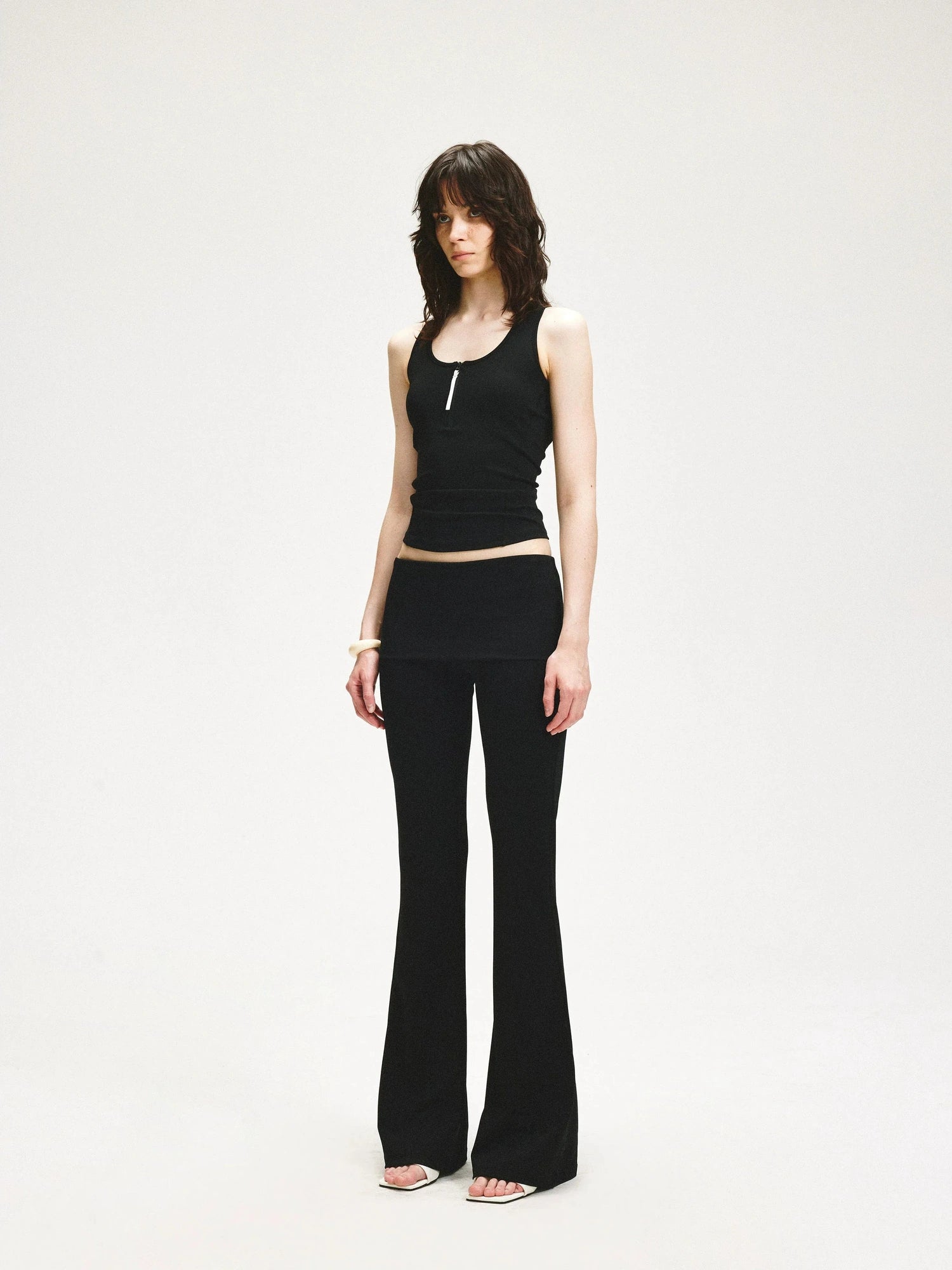 KVKV Yoga Clothing Brand - Cross Back Zip Front Yoga Top