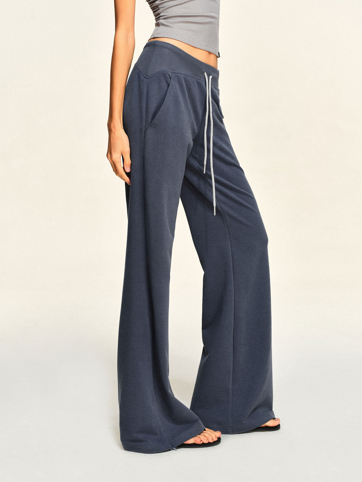 kvkv Curved Structure Flared Zip Modal Cotton Women&