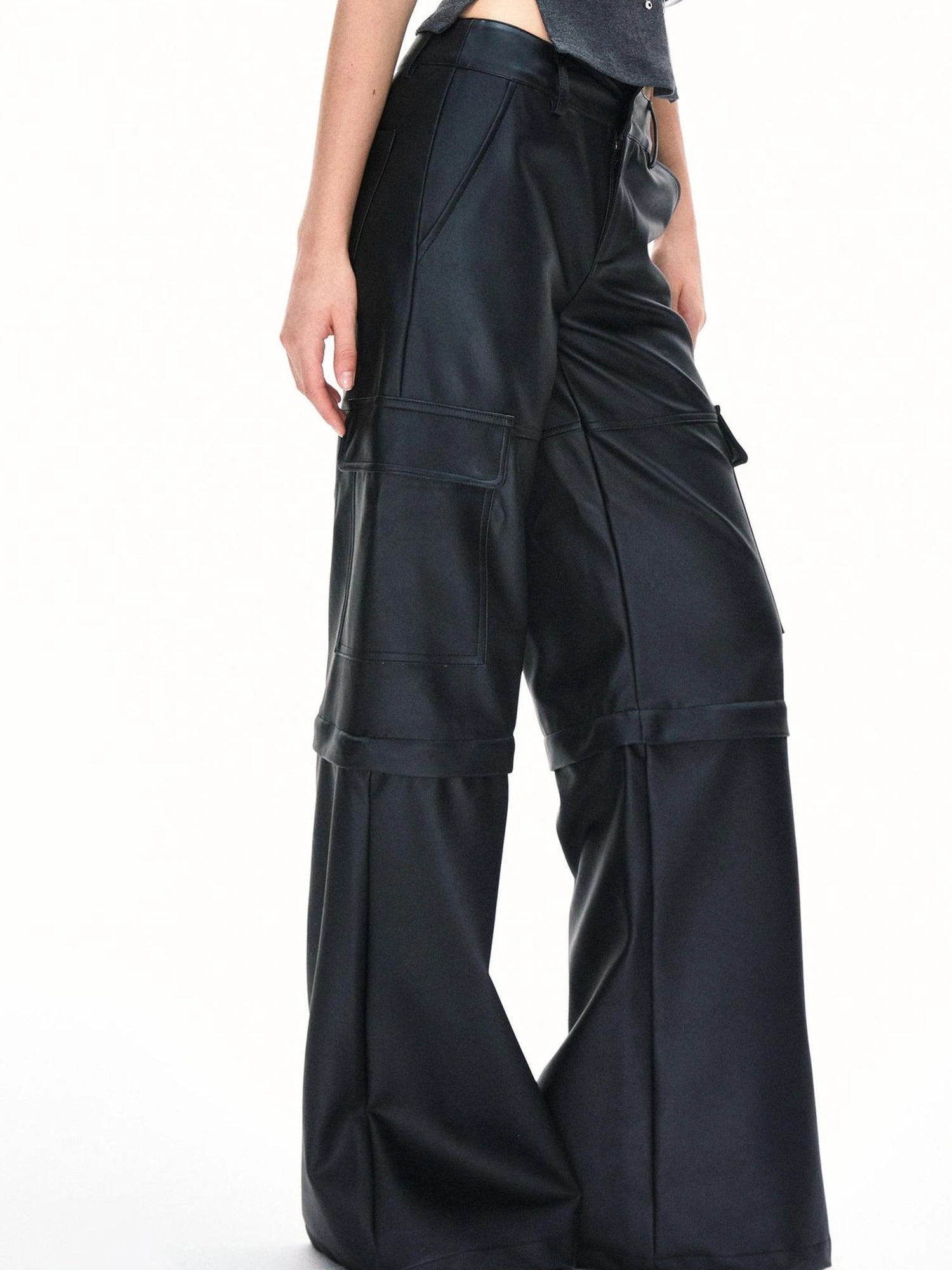 kvkv Detachable Skin Feel Cargo Pants
