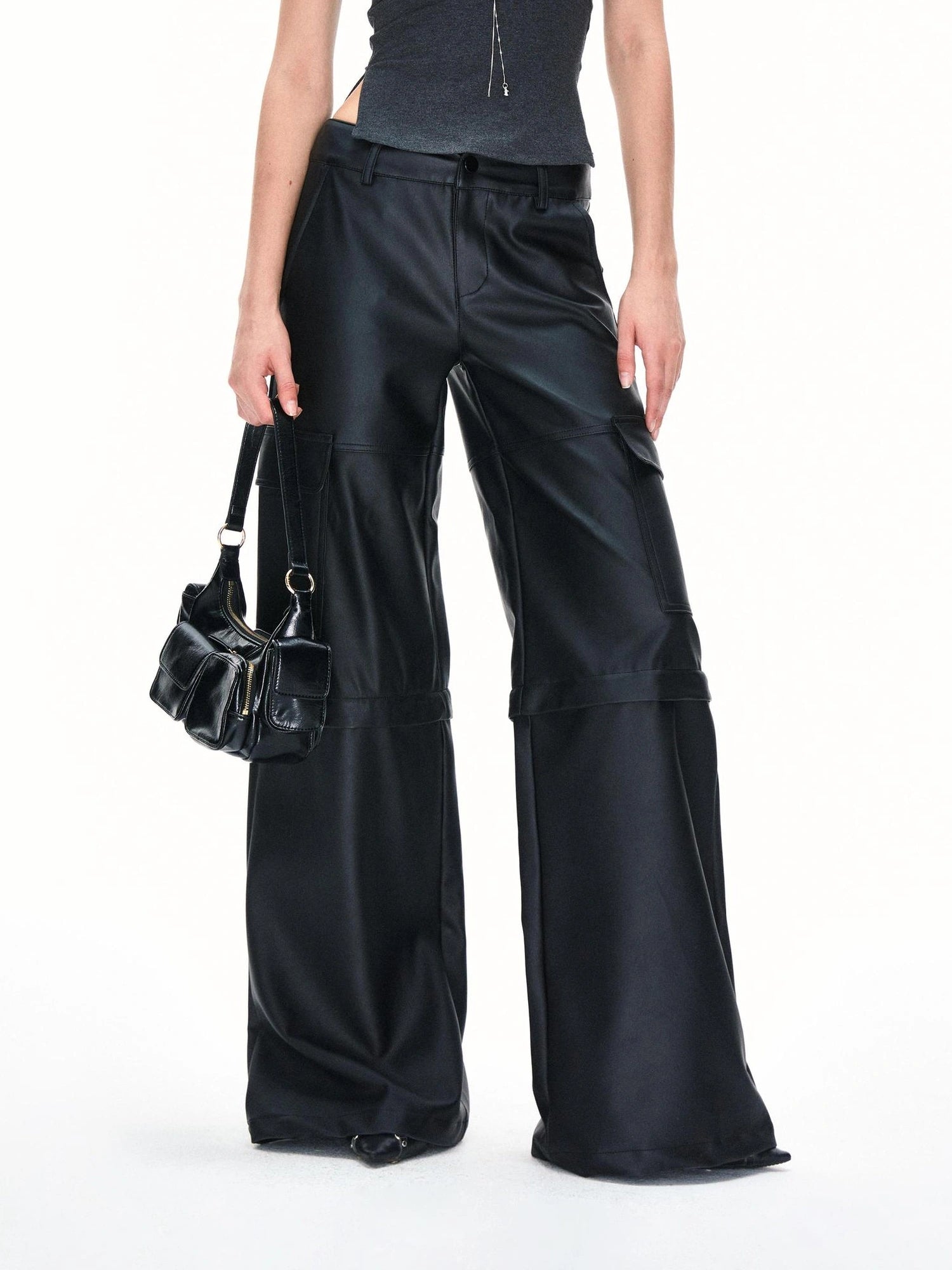 kvkv Detachable Skin Feel Cargo Pants