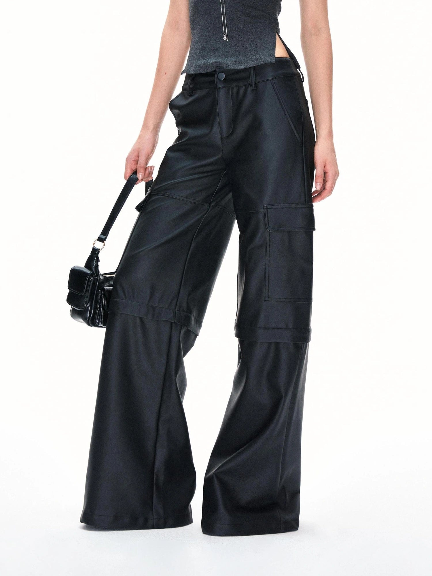 kvkv Detachable Skin Feel Cargo Pants