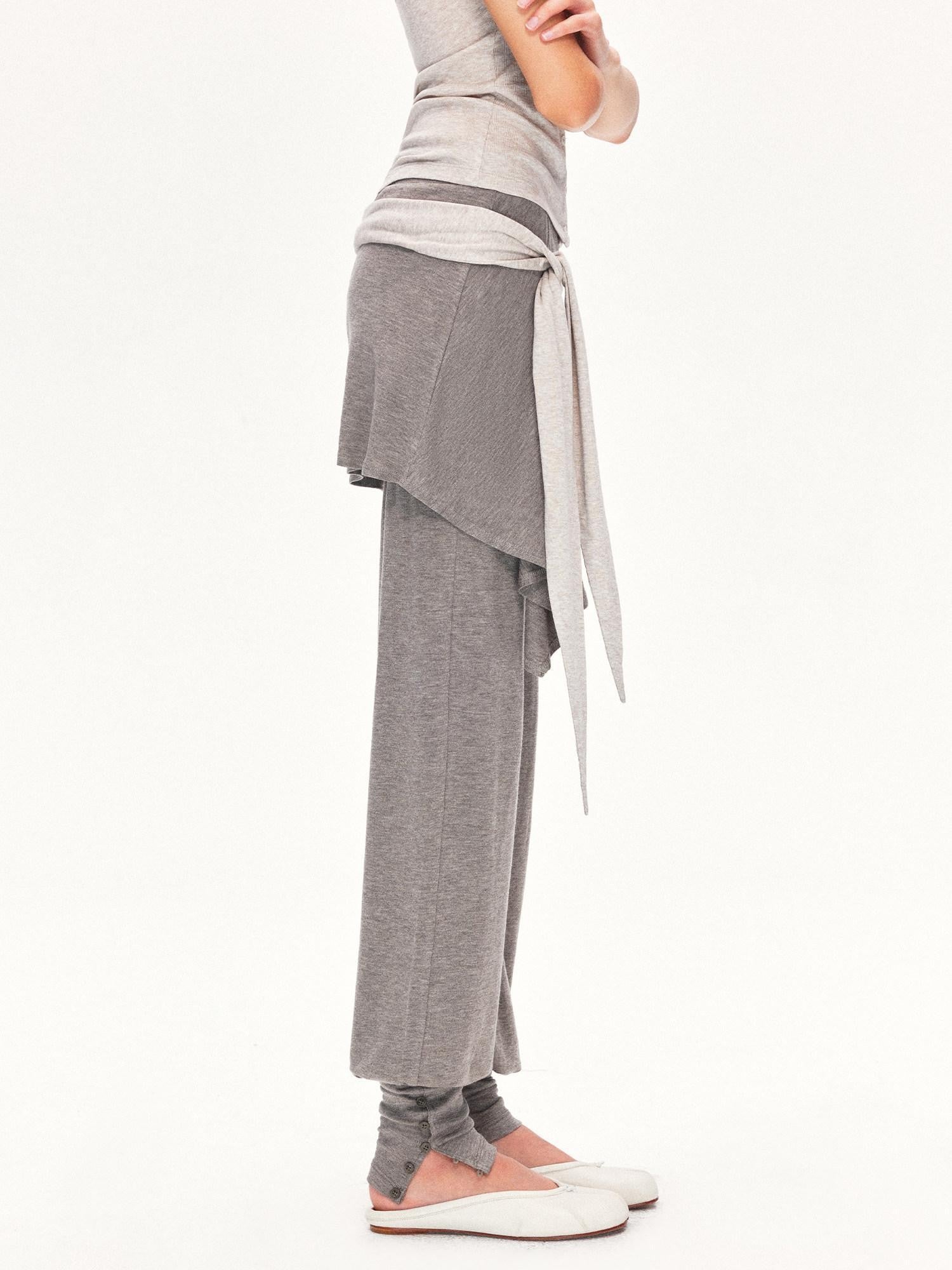 kvkv Detachable Strap And Sock Cover Loose Jogger Women&