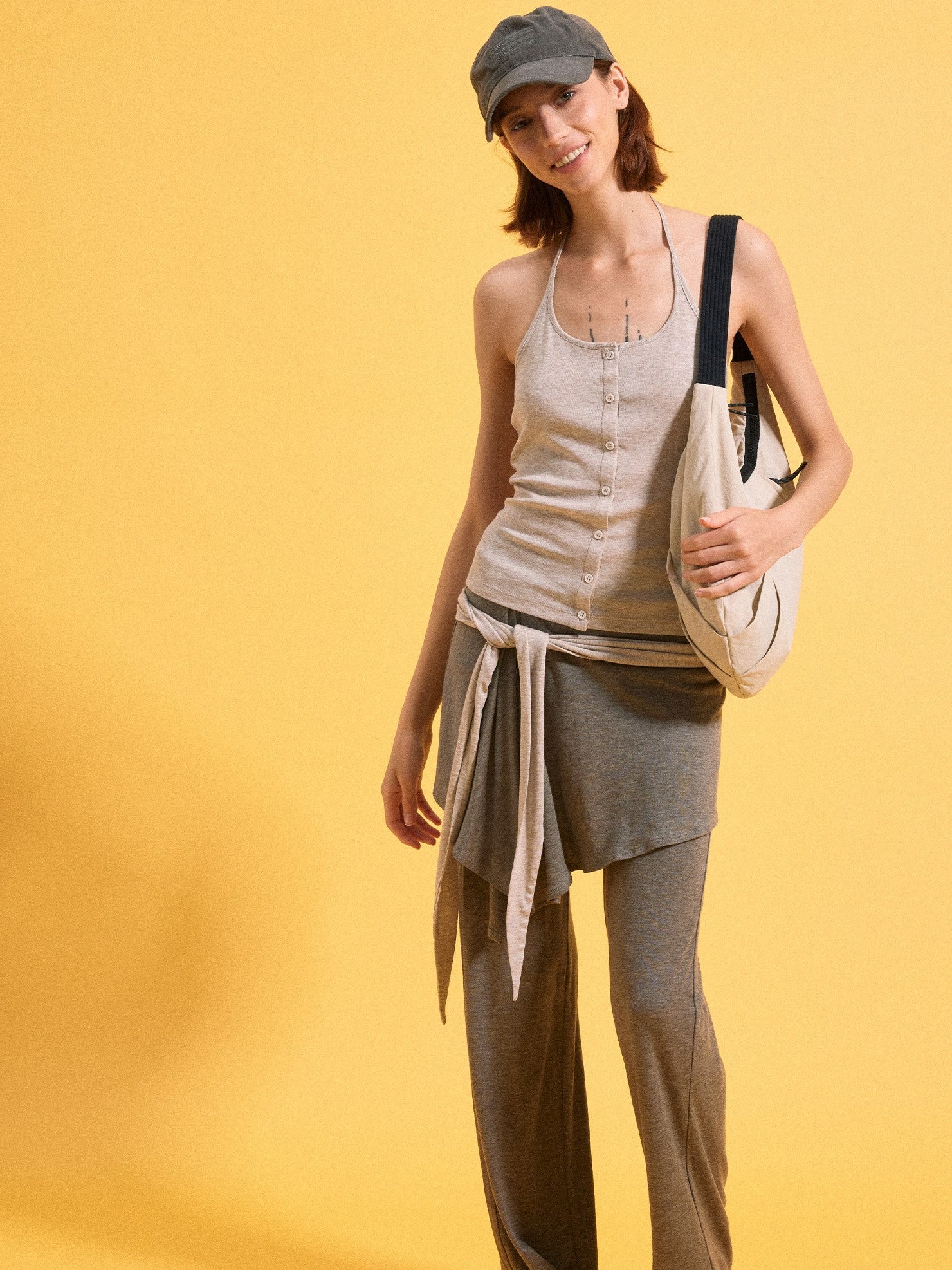 kvkv Detachable Strap And Sock Cover Loose Jogger Women&