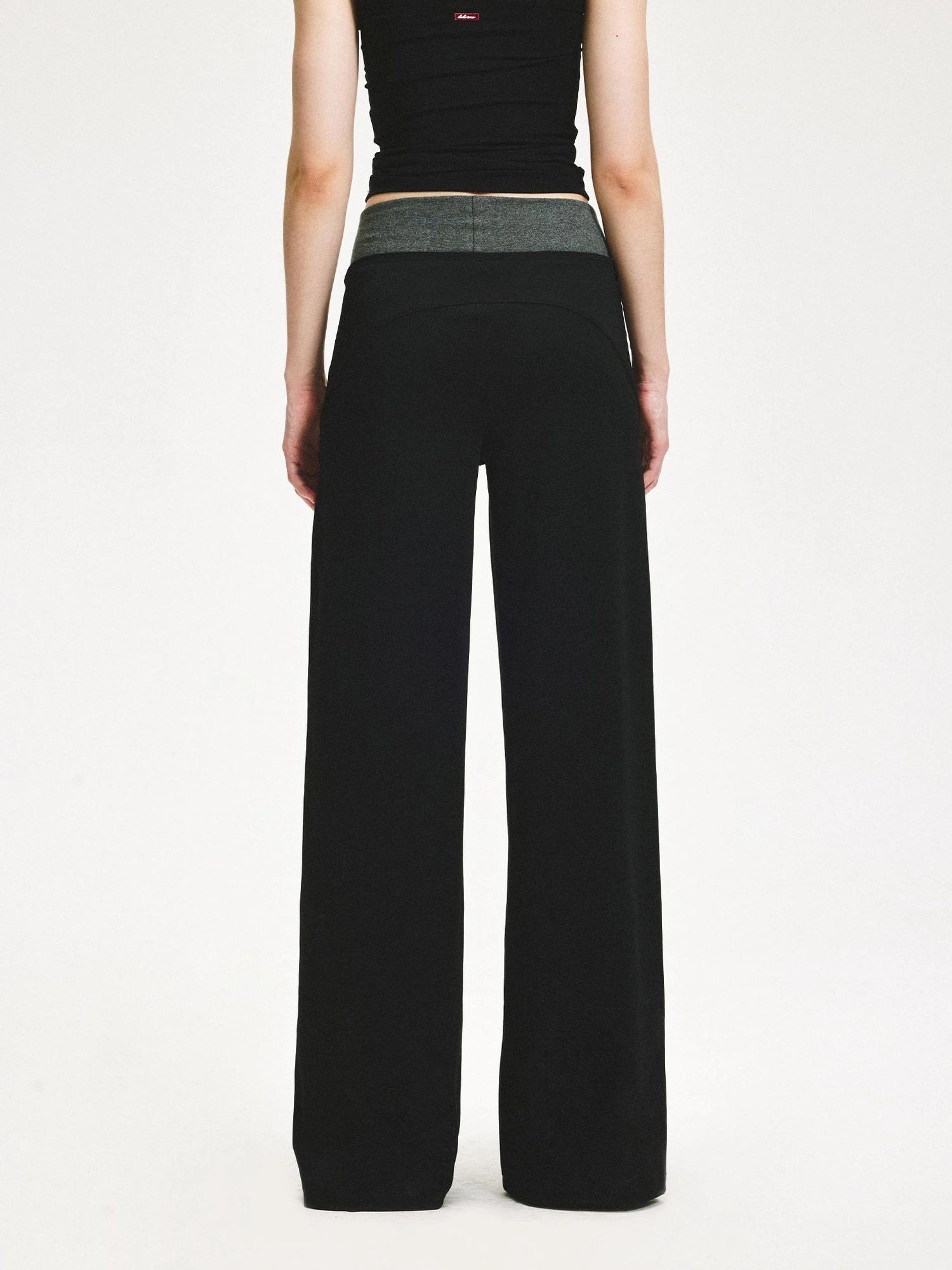 KVKV Yoga Clothing Brand - Double Waistband Loose Fit Sweatpants