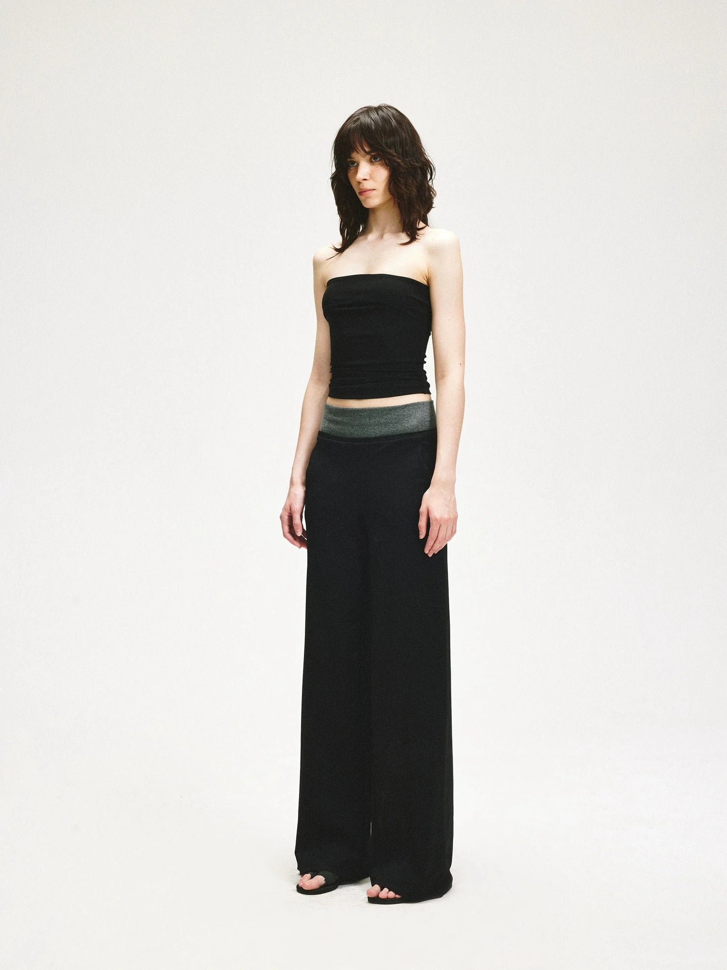 KVKV Yoga Clothing Brand - Double Waistband Loose Fit Sweatpants