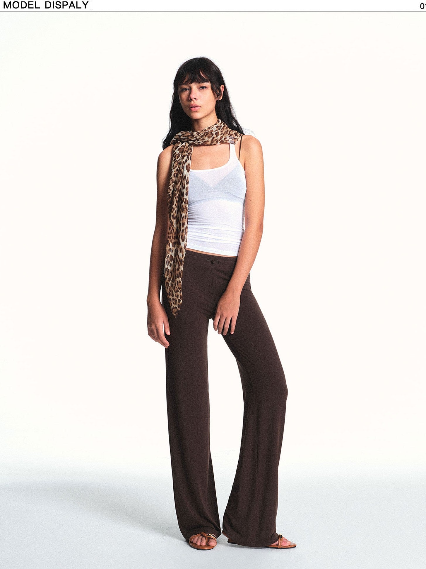 kvkv Drapey Drawstring Mid Low Waist Removable Stirrup Women&