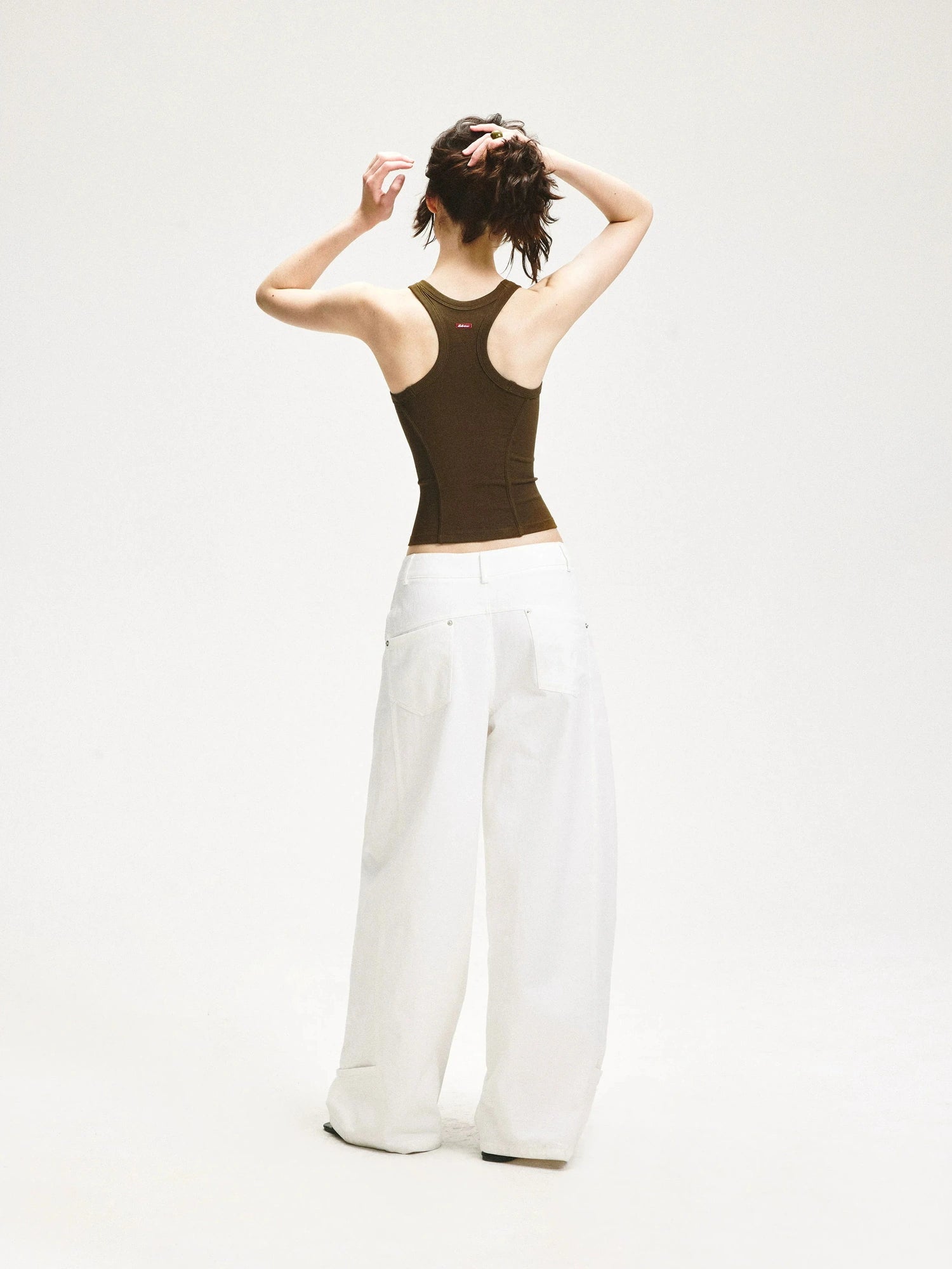KVKV Yoga Clothing Brand - Fitted Ribbed Yoga Tank Top