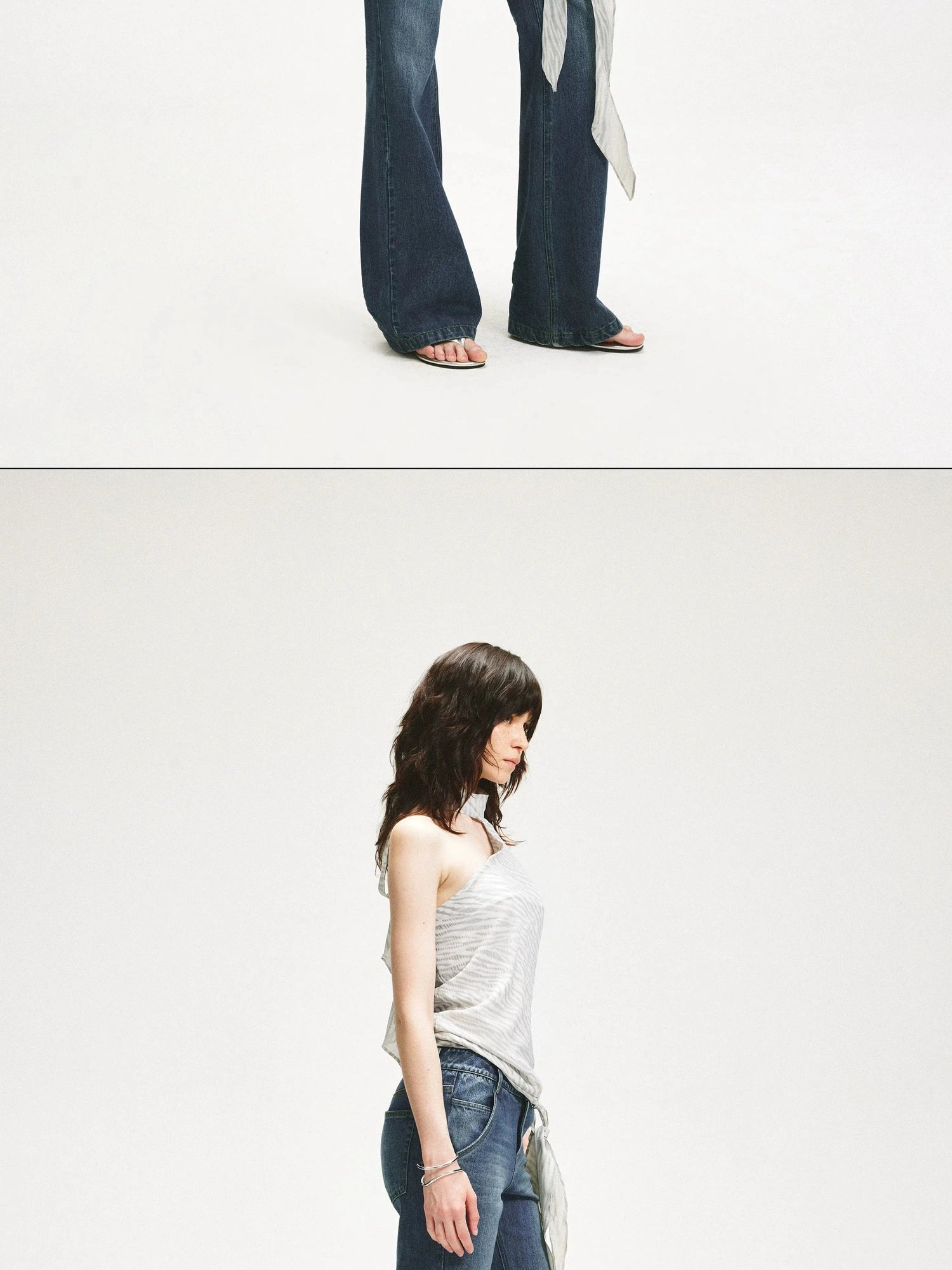 KVKV Yoga Clothing Brand - Halter Neck Sleeveless Vest With Adjustable Tie Belt