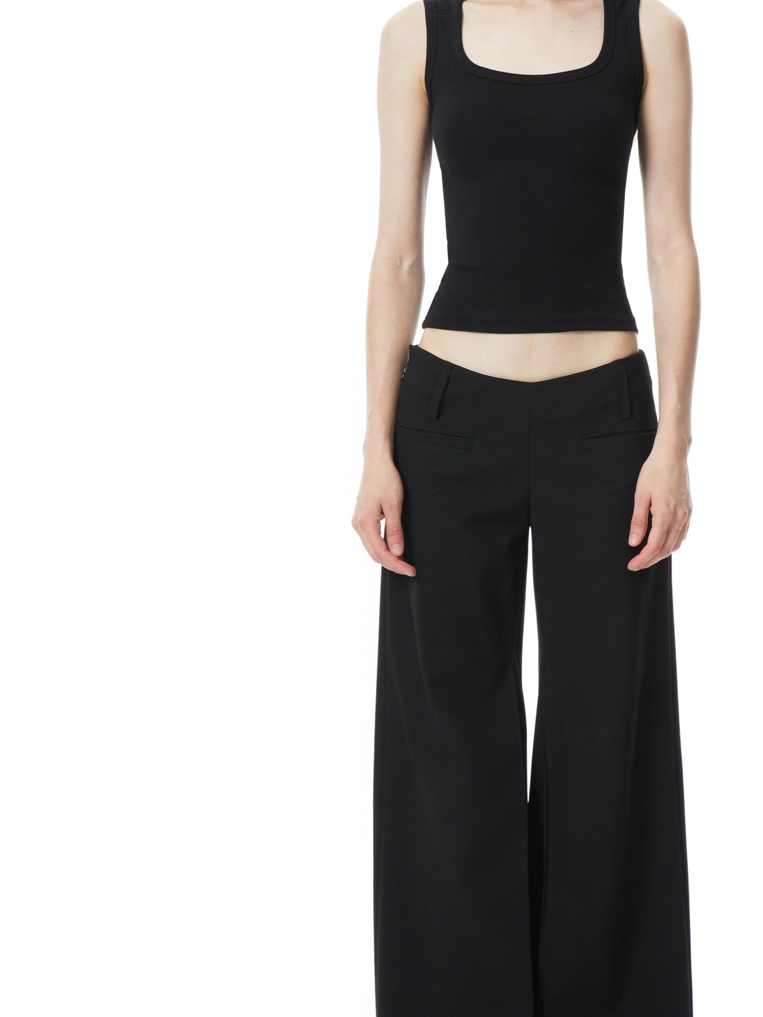 kvkv Knitted U Neck Racerback Side Coverage Women&