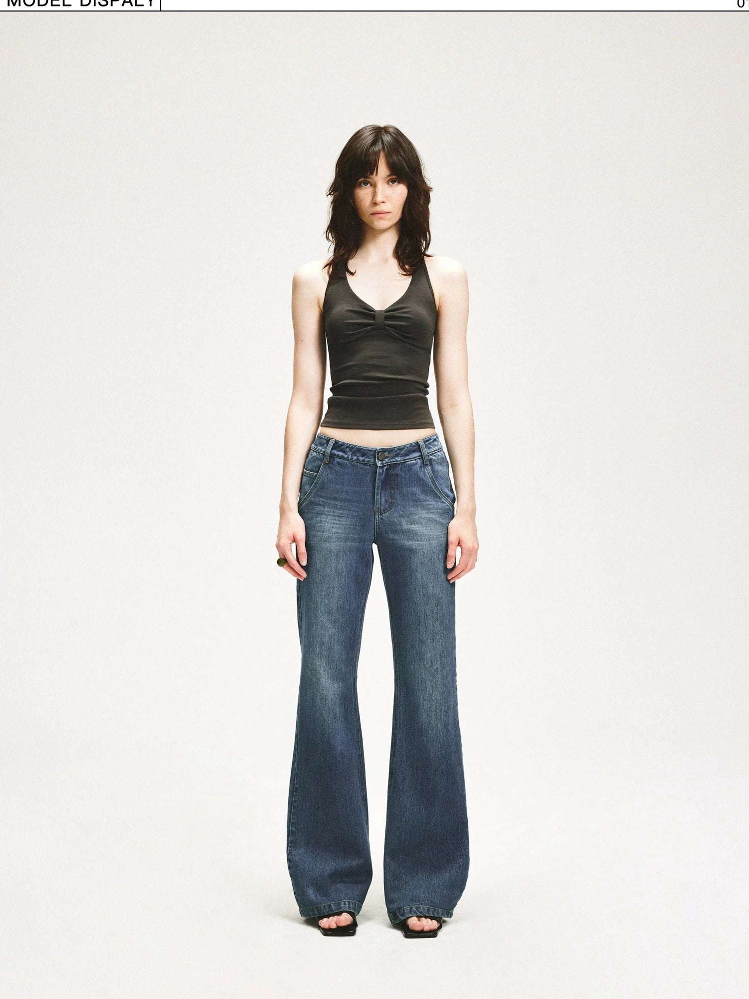 KVKV Yoga Clothing Brand - Knot Front Contoured Yoga Halter Top