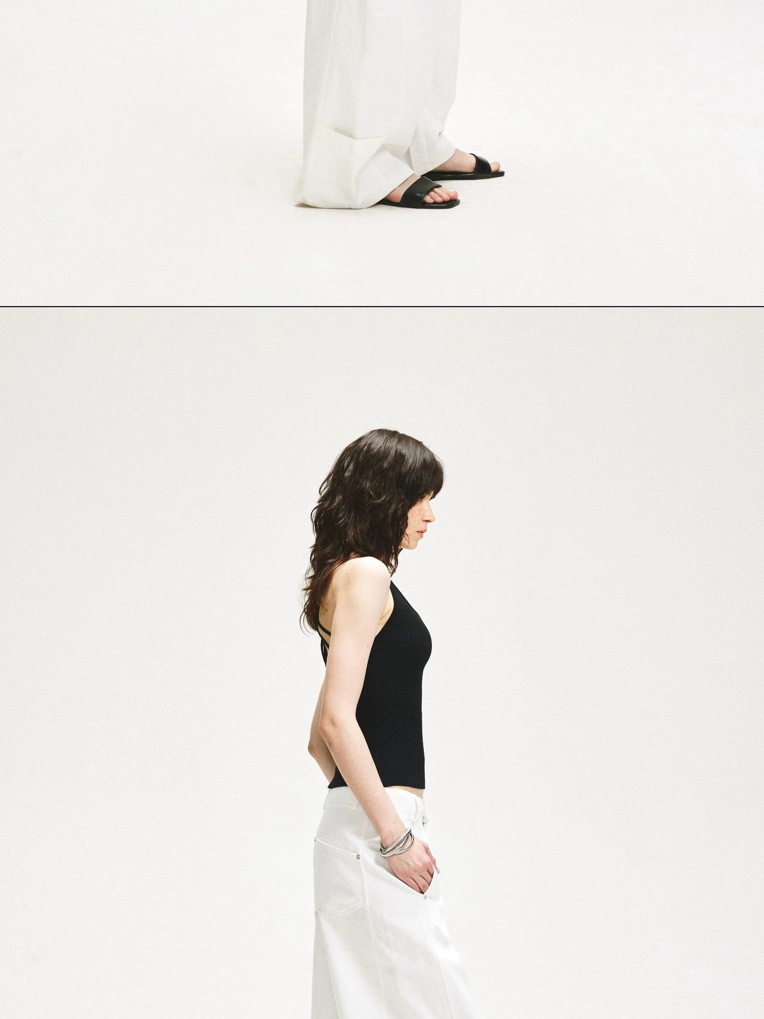 KVKV Yoga Clothing Brand - Lace Y Back Knit Sleeveless Tank