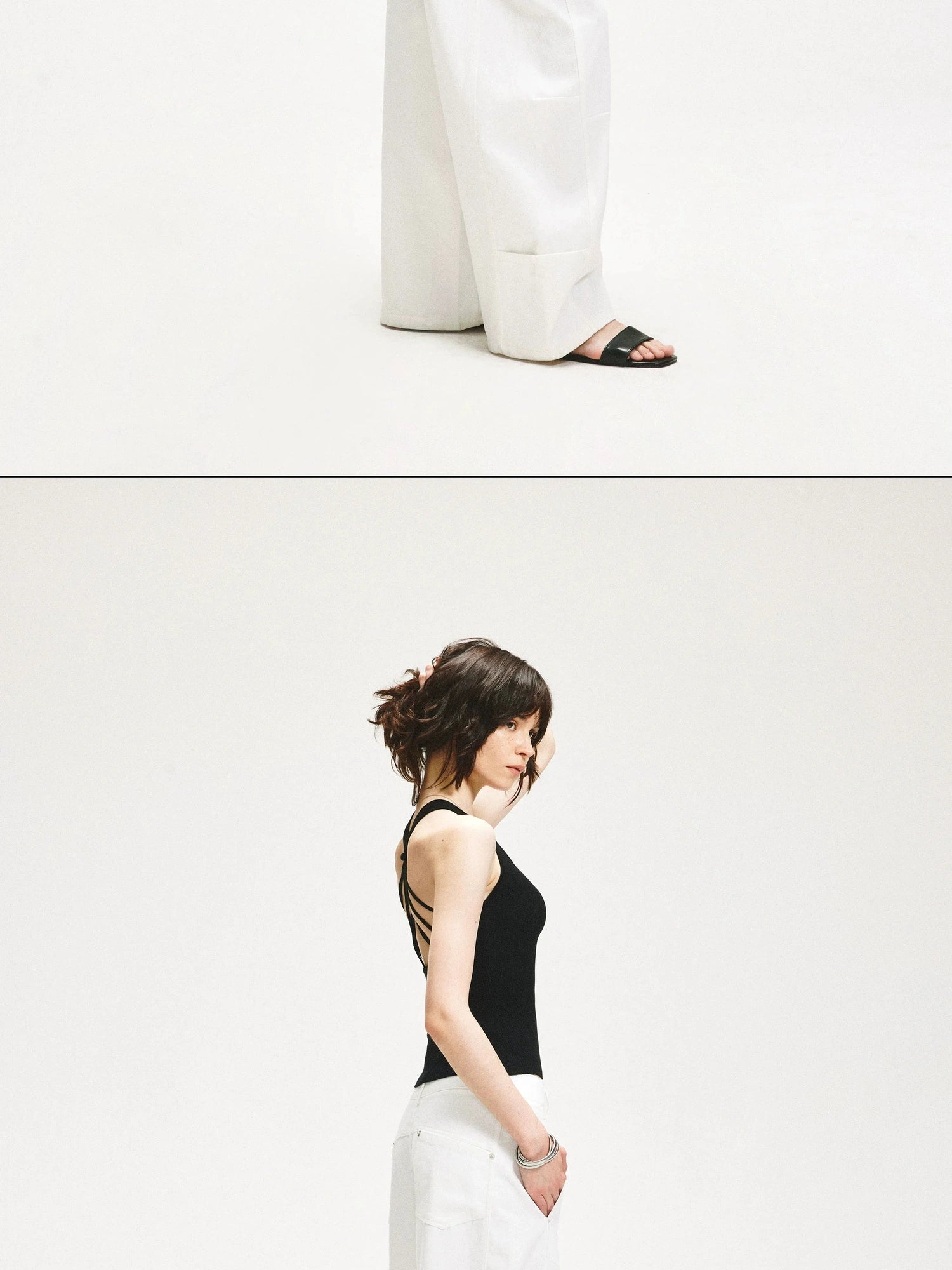 KVKV Yoga Clothing Brand - Lace Y Back Knit Sleeveless Tank