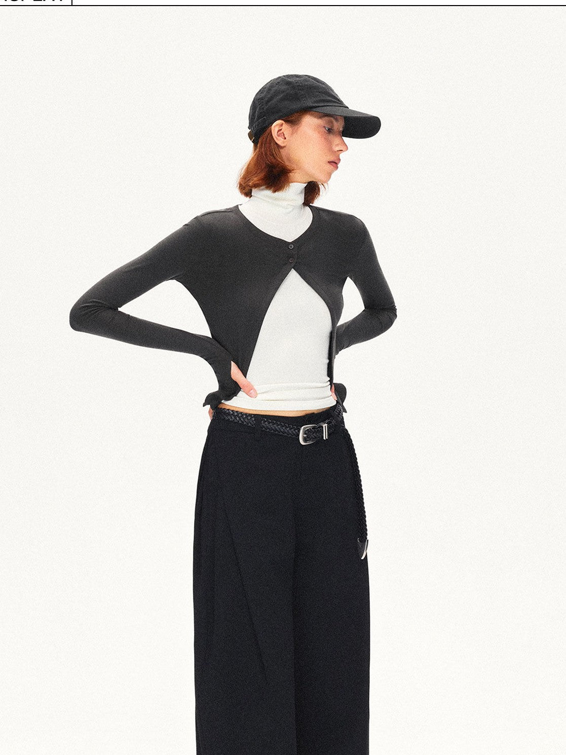 kvkv Layered Turtleneck Sleeveless Short Women&