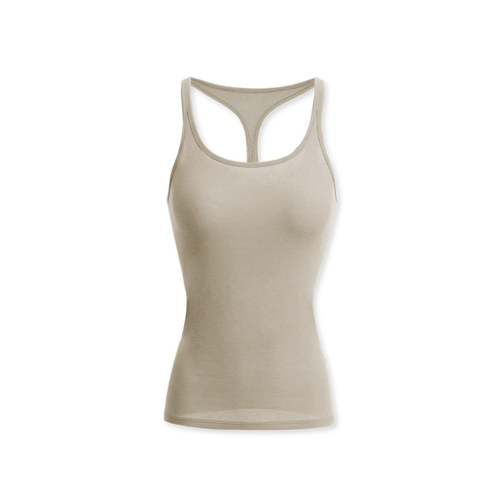 kvkv_Light_Apricot_Slim_U_Neck_Racerback_Cropped_Women&
