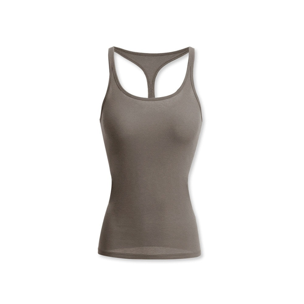 kvkv_Light_Apricot_Slim_U_Neck_Racerback_Cropped_Women&