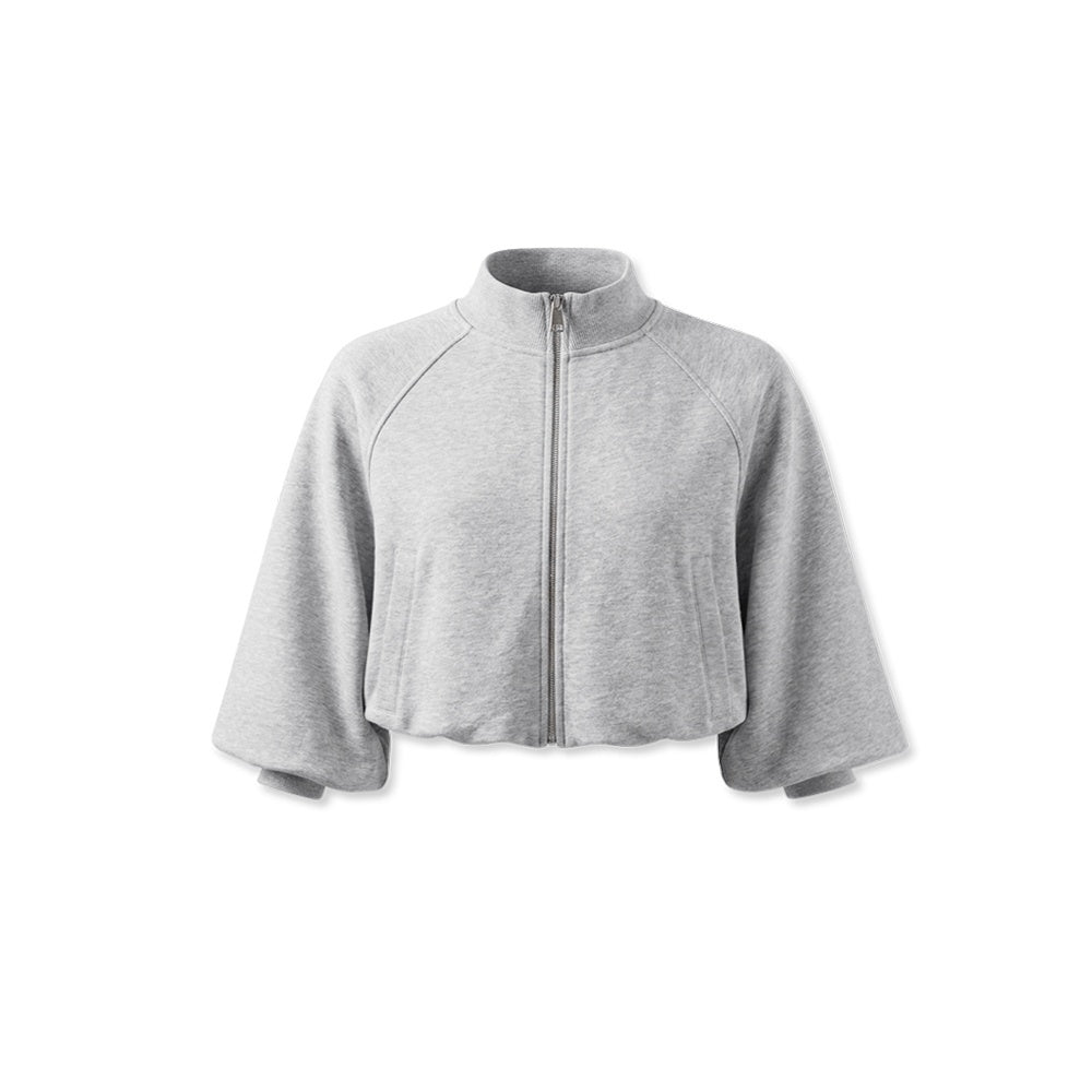 kvkv_Light_Heather_Grey_Loose_Raglan_Sleeve_Cotton_Women&