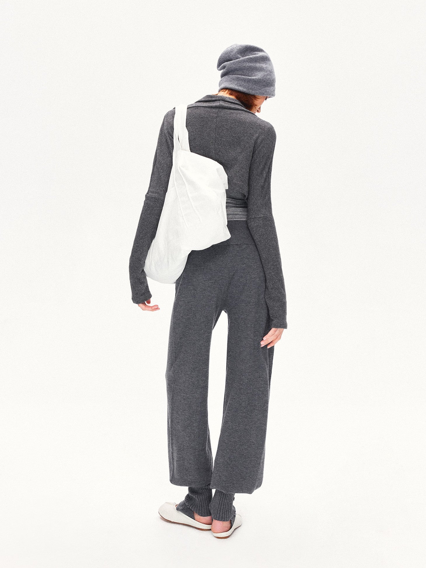 kvkv Side Slit Foldover Detachable Stirrup Women&