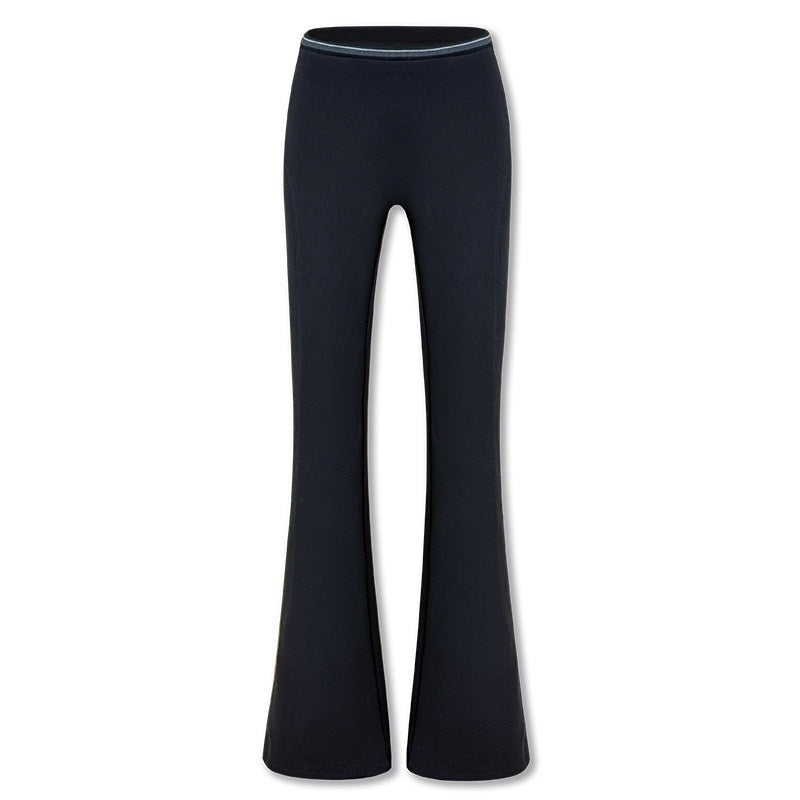 kvkv_Skin_Feel_Striped_Waist_Drawstring_Yoga_Women&