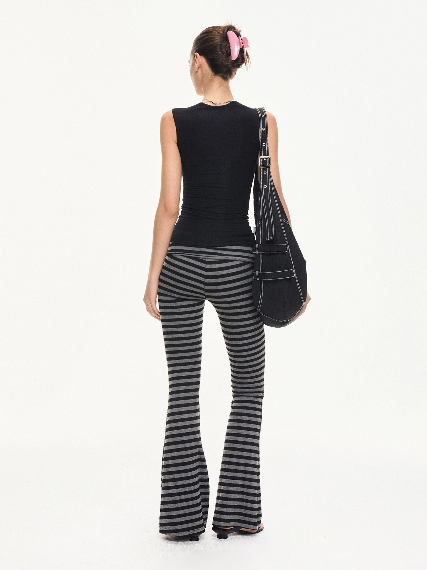 kvkv Sleeveless Square Neck Fitted Tank Top