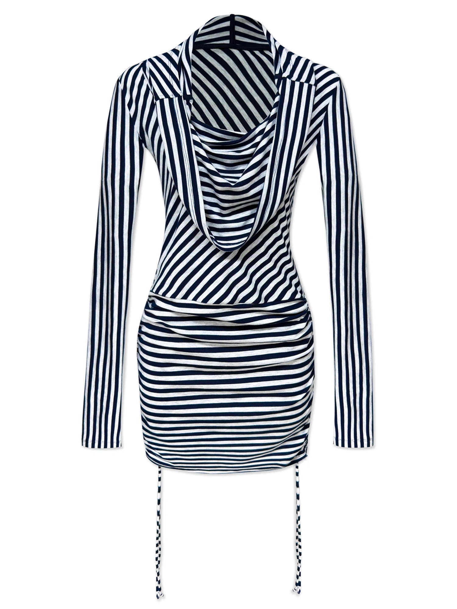 kvkv_Two_Strap_Striped_Hooded_Off_Shoulder_Tie_Waist_Dress_MISSTT