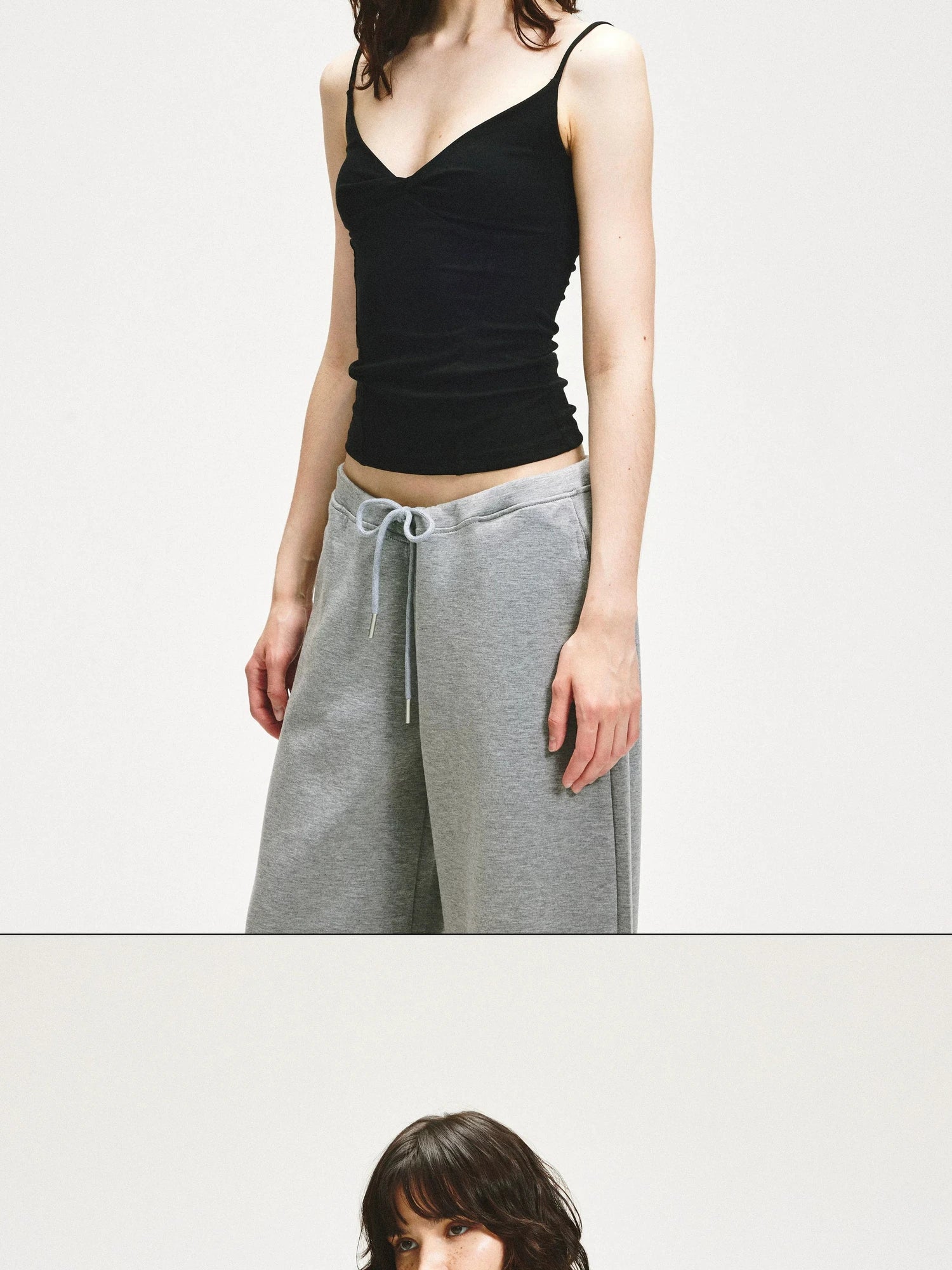 KVKV Yoga Clothing Brand - V-neck Twist Front Yoga Tank Top
