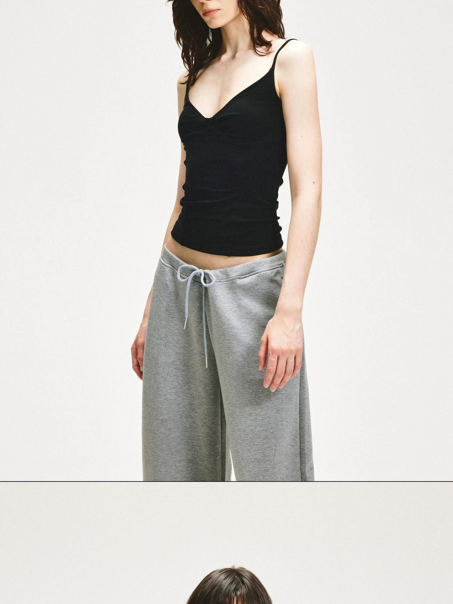 KVKV Yoga Clothing Brand - V-neck Twist Front Yoga Tank Top