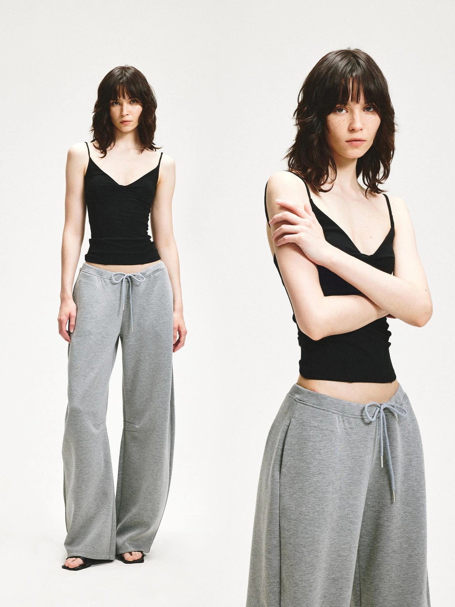 KVKV Yoga Clothing Brand - V-neck Twist Front Yoga Tank Top