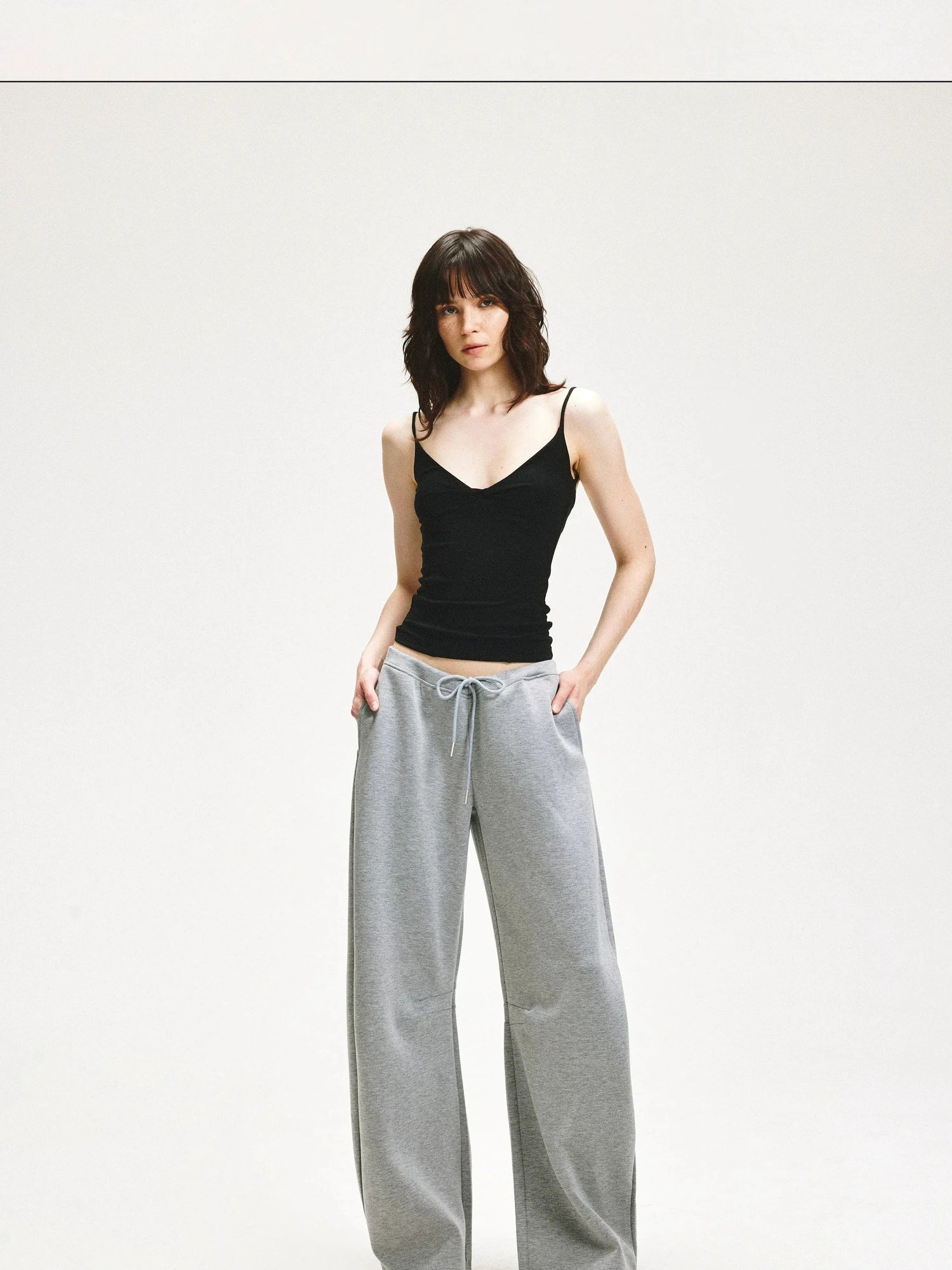 KVKV Yoga Clothing Brand - V-neck Twist Front Yoga Tank Top