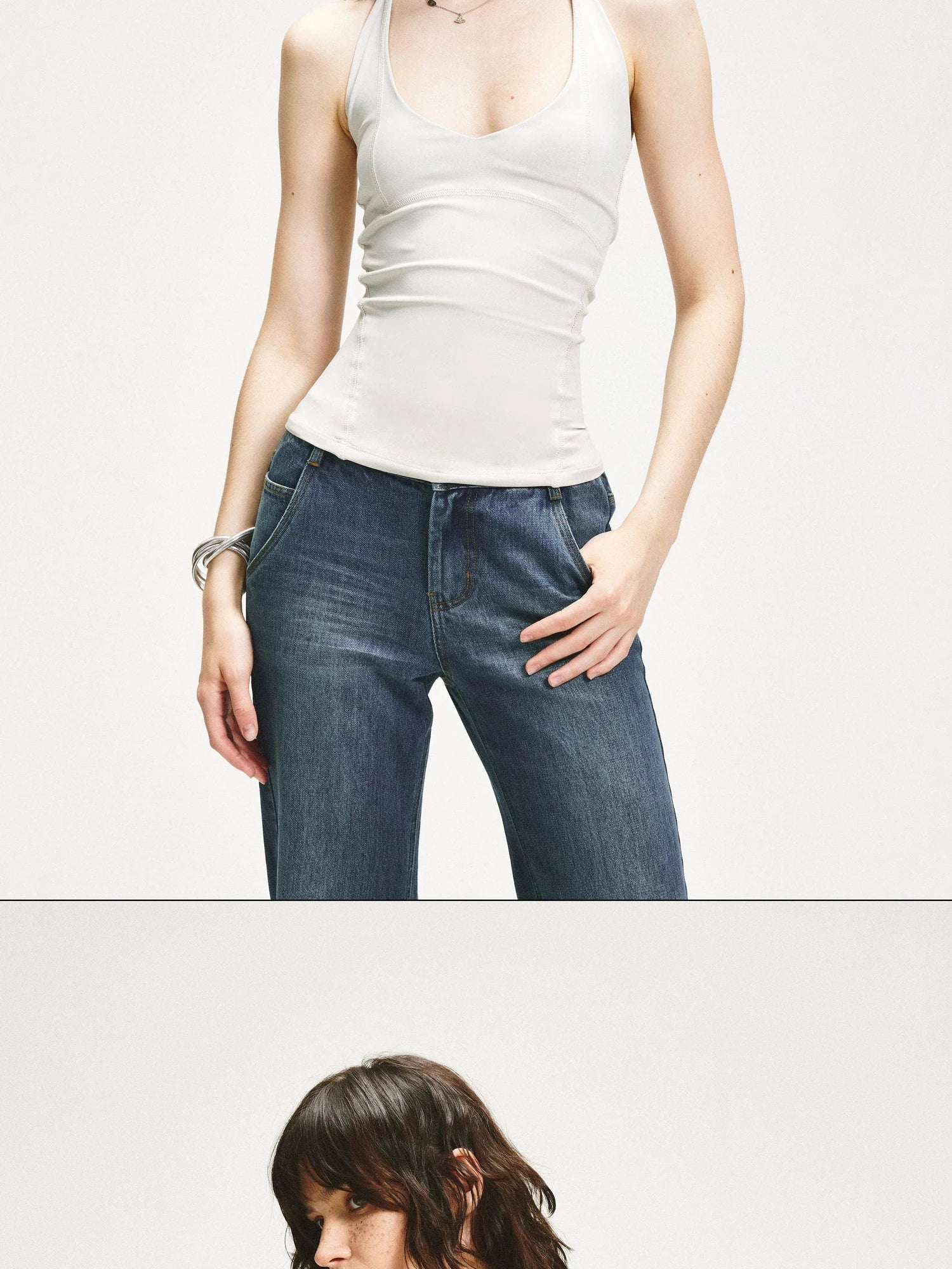 KVKV Yoga Clothing Brand - V-neck Wrap Front Backless Yoga Top