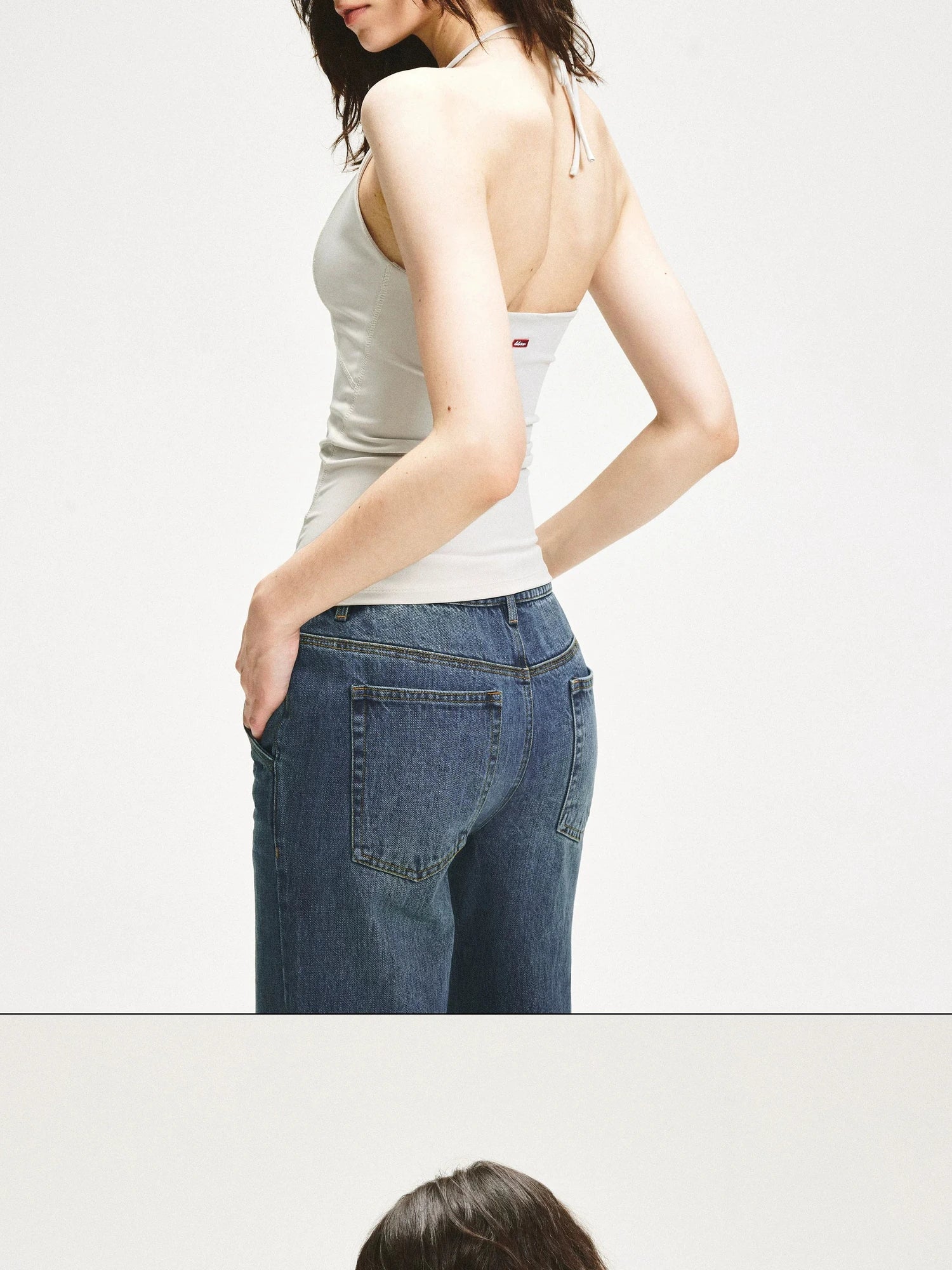 KVKV Yoga Clothing Brand - V-neck Wrap Front Backless Yoga Top