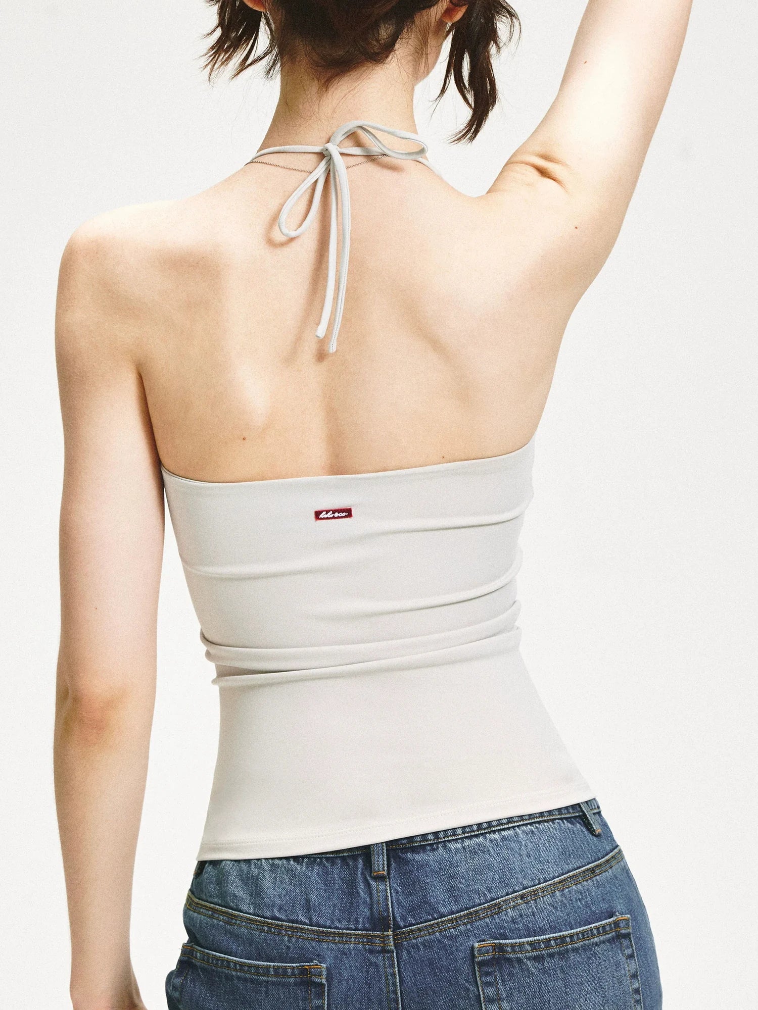 KVKV Yoga Clothing Brand - V-neck Wrap Front Backless Yoga Top