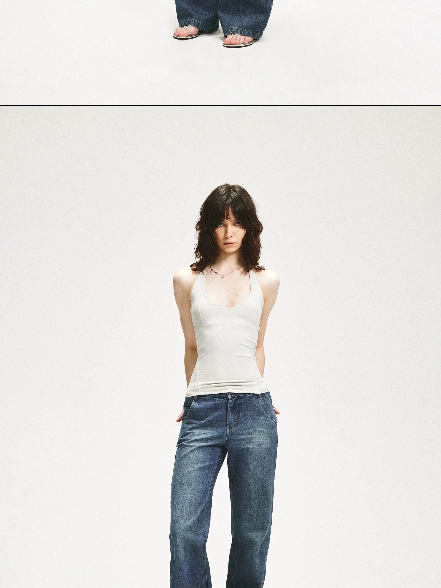 KVKV Yoga Clothing Brand - V-neck Wrap Front Backless Yoga Top