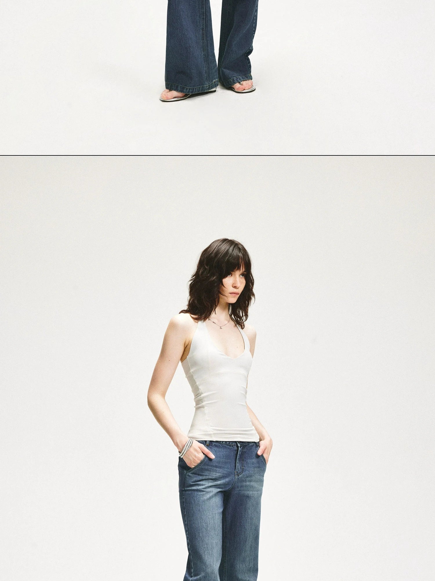 KVKV Yoga Clothing Brand - V-neck Wrap Front Backless Yoga Top