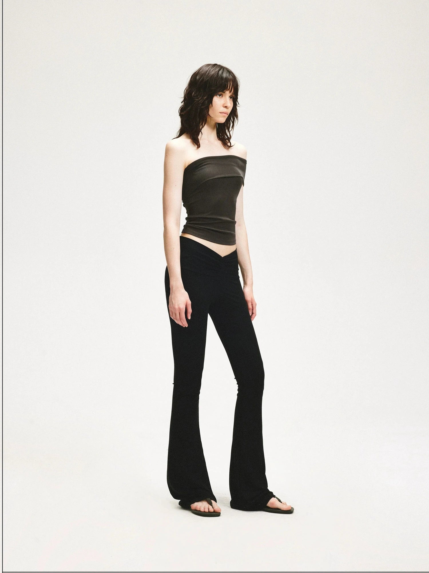 KVKV Yoga Clothing Brand - V Wrinkle Flared Yoga Pants
