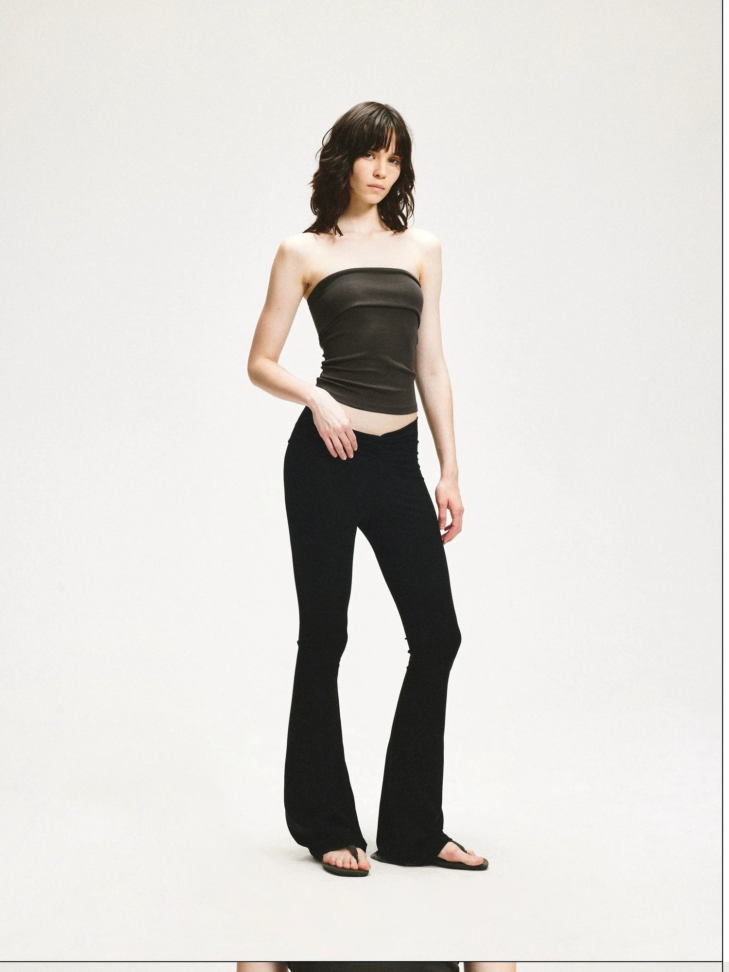 KVKV Yoga Clothing Brand - V Wrinkle Flared Yoga Pants
