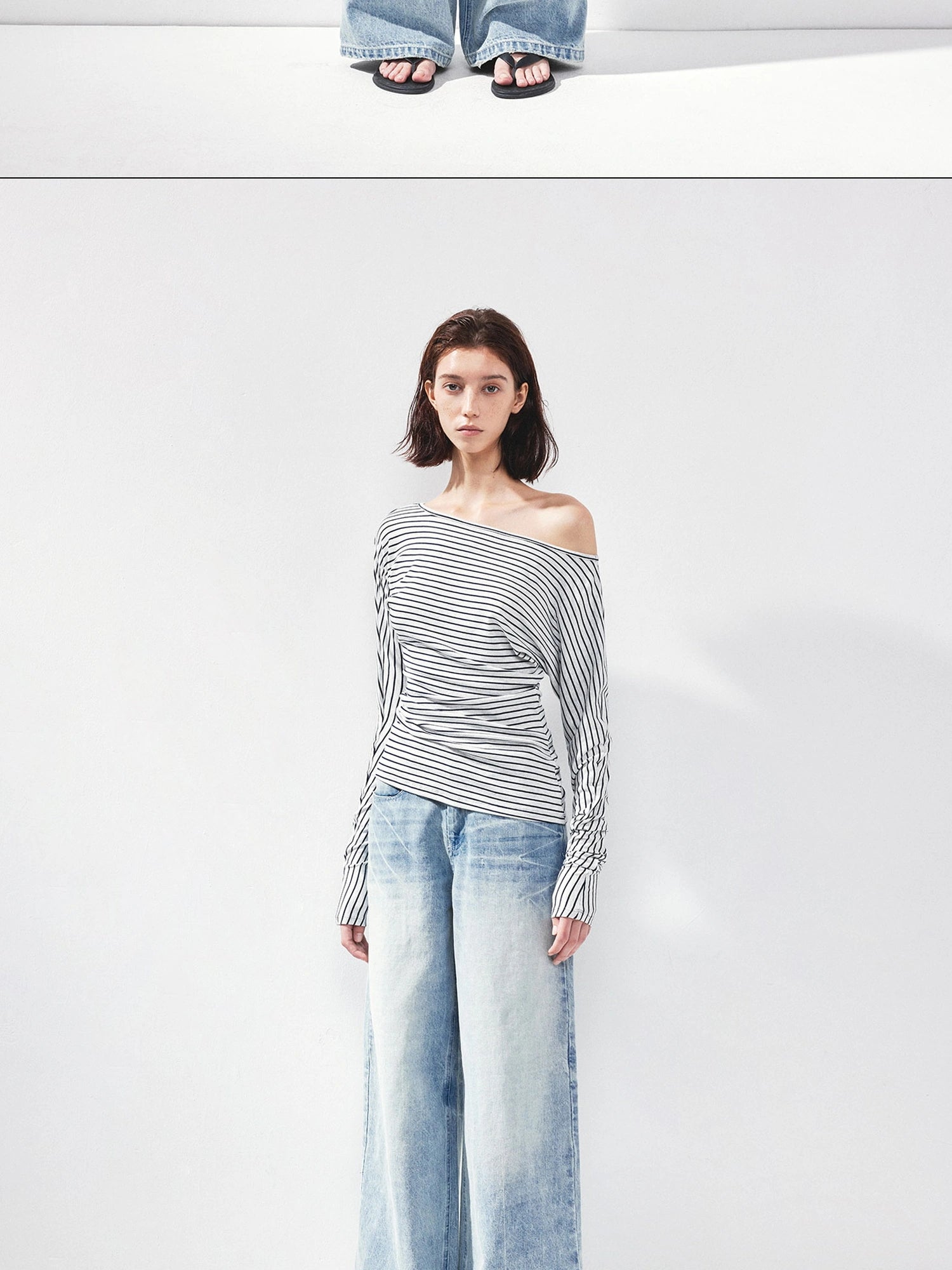 kvkv Vintage Light Blue Washed Boyfriend Jeans