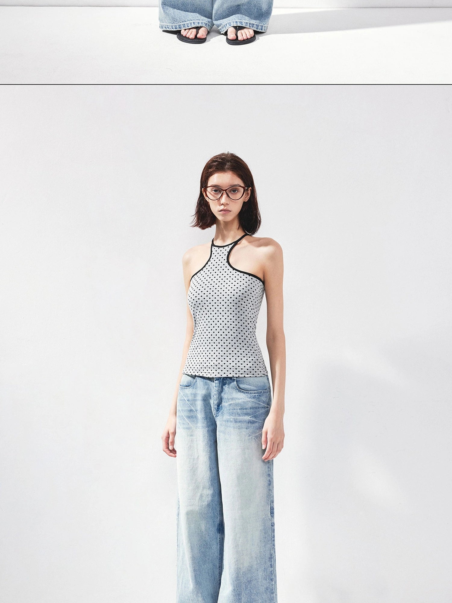kvkv Vintage Light Blue Washed Boyfriend Jeans