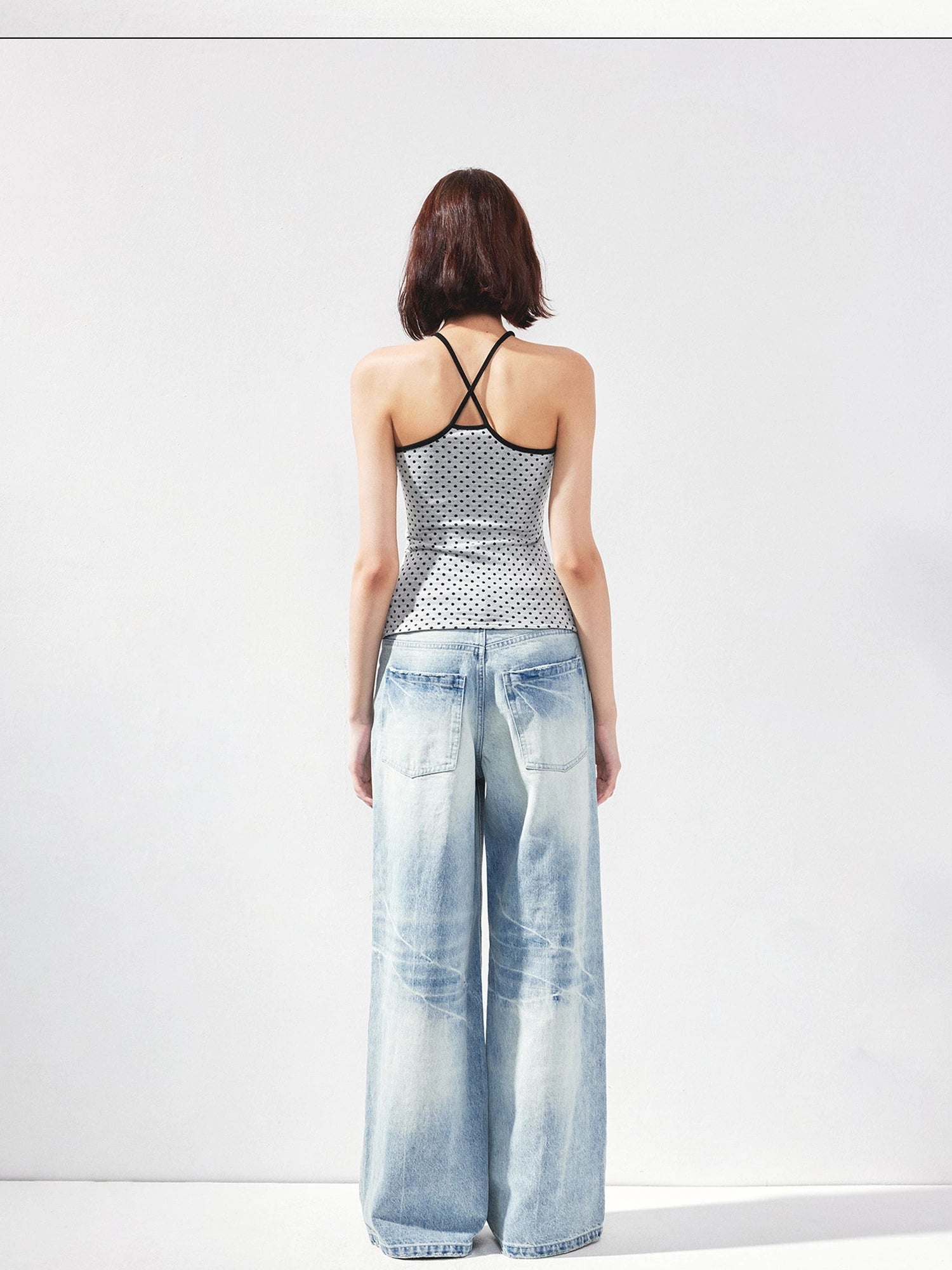 kvkv Vintage Light Blue Washed Boyfriend Jeans
