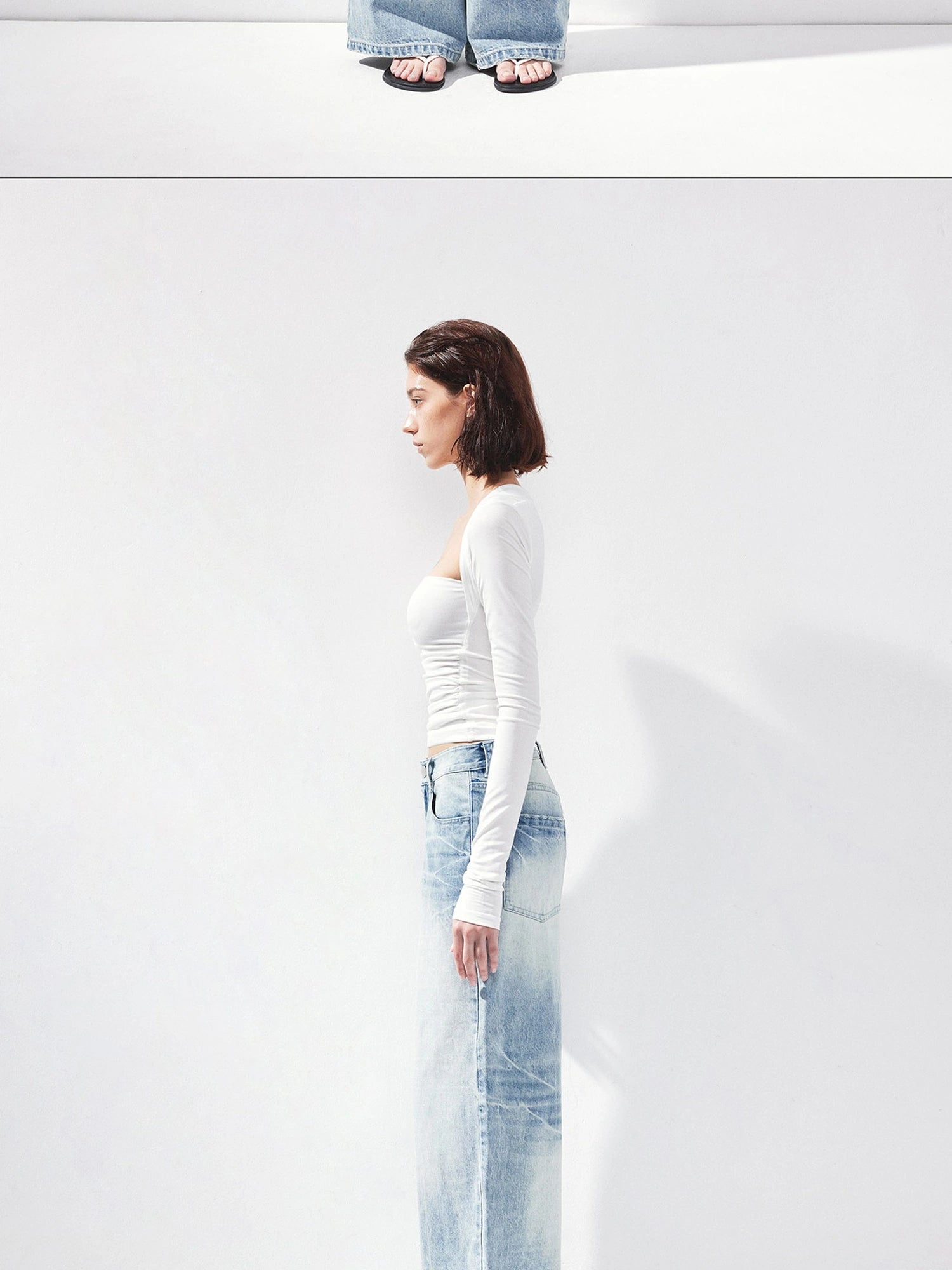 kvkv Vintage Light Blue Washed Boyfriend Jeans