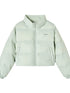 Puffy Mint Green Salt Short Puffy Coat Winter Jacket