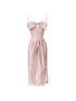 WSW WUSHENWU Pink Bow French Mini Dream Dress